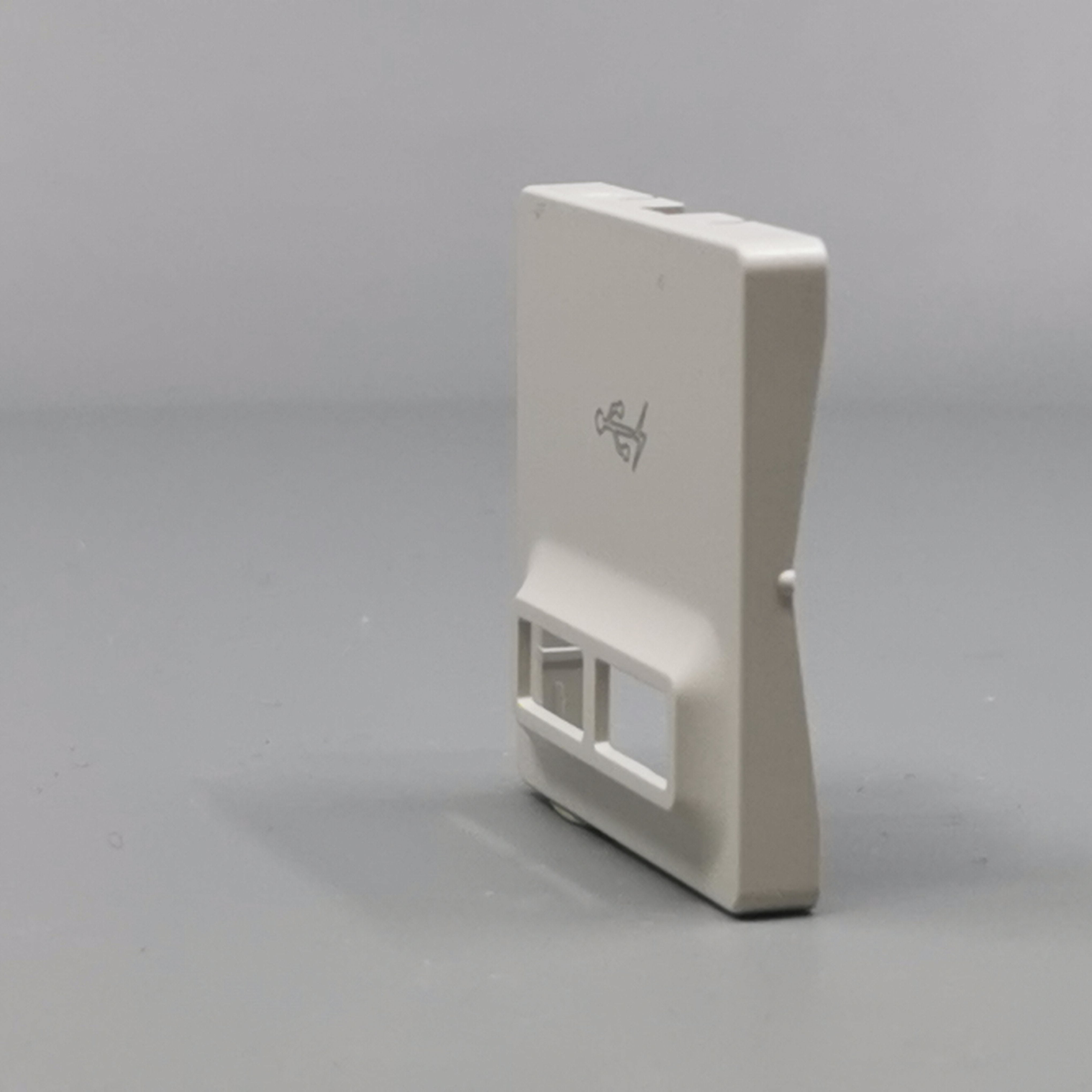 Fuga afdækning til 2 USB-ladere lysegrå