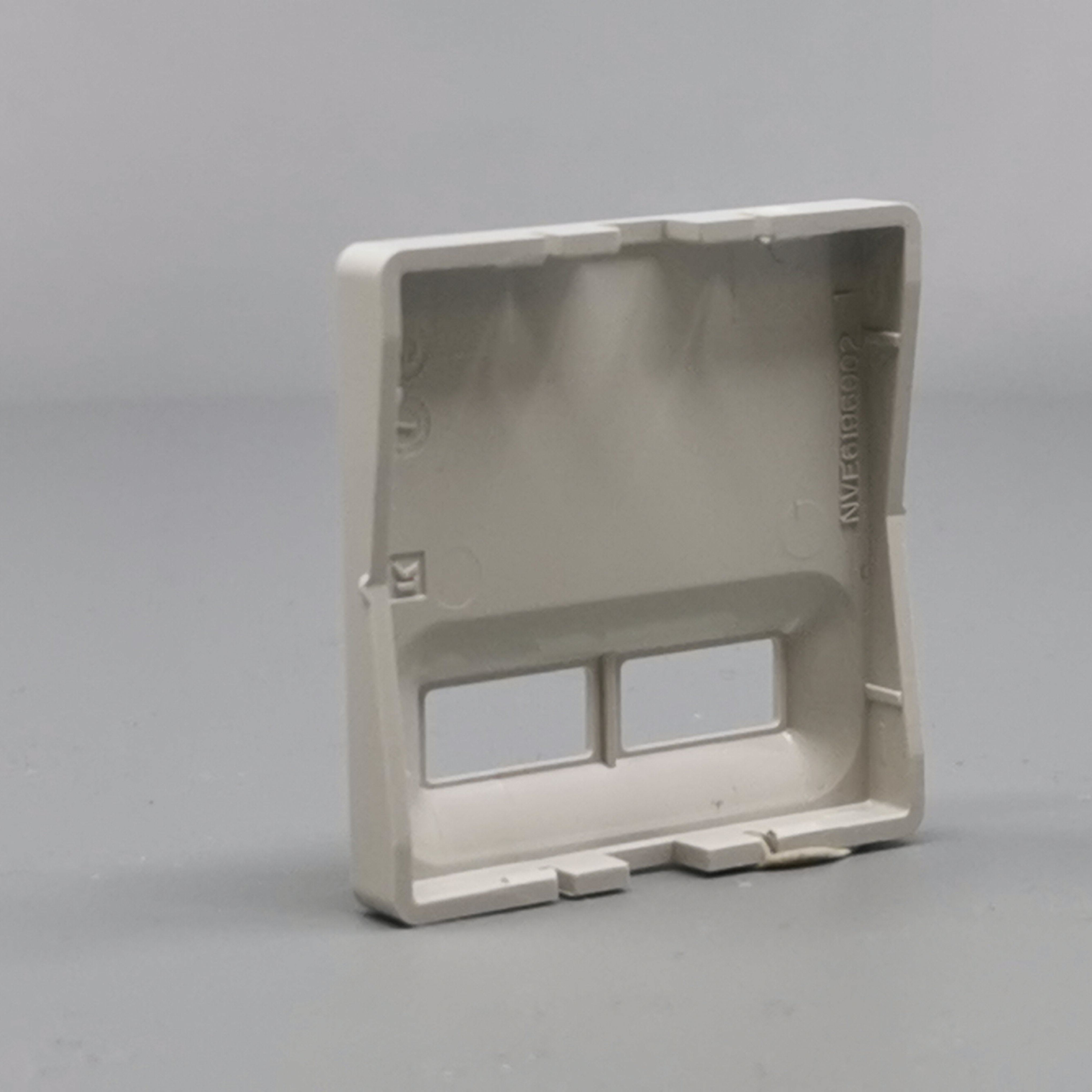 Fuga afdækning til 2 USB-ladere lysegrå