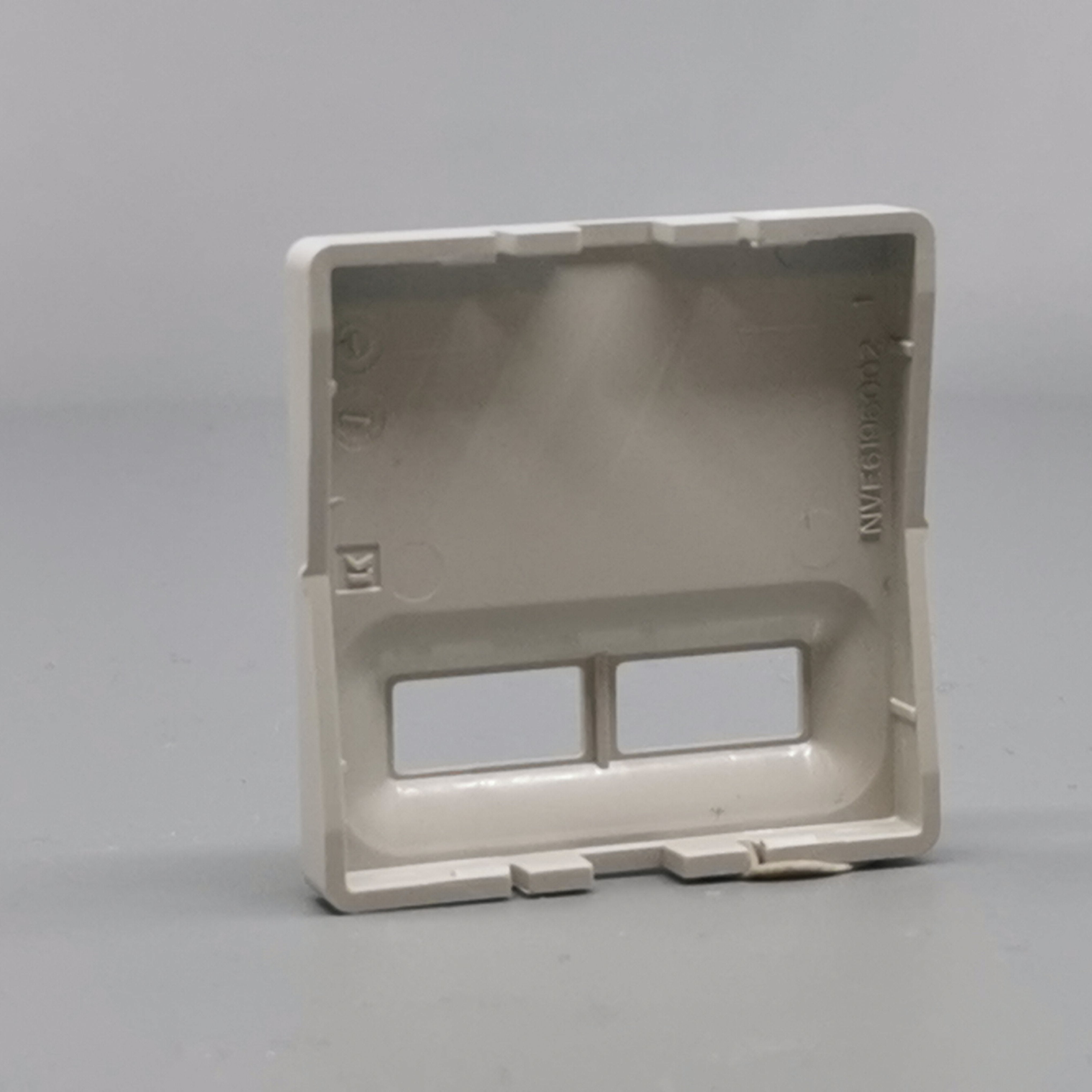 Fuga afdækning til 2 USB-ladere lysegrå