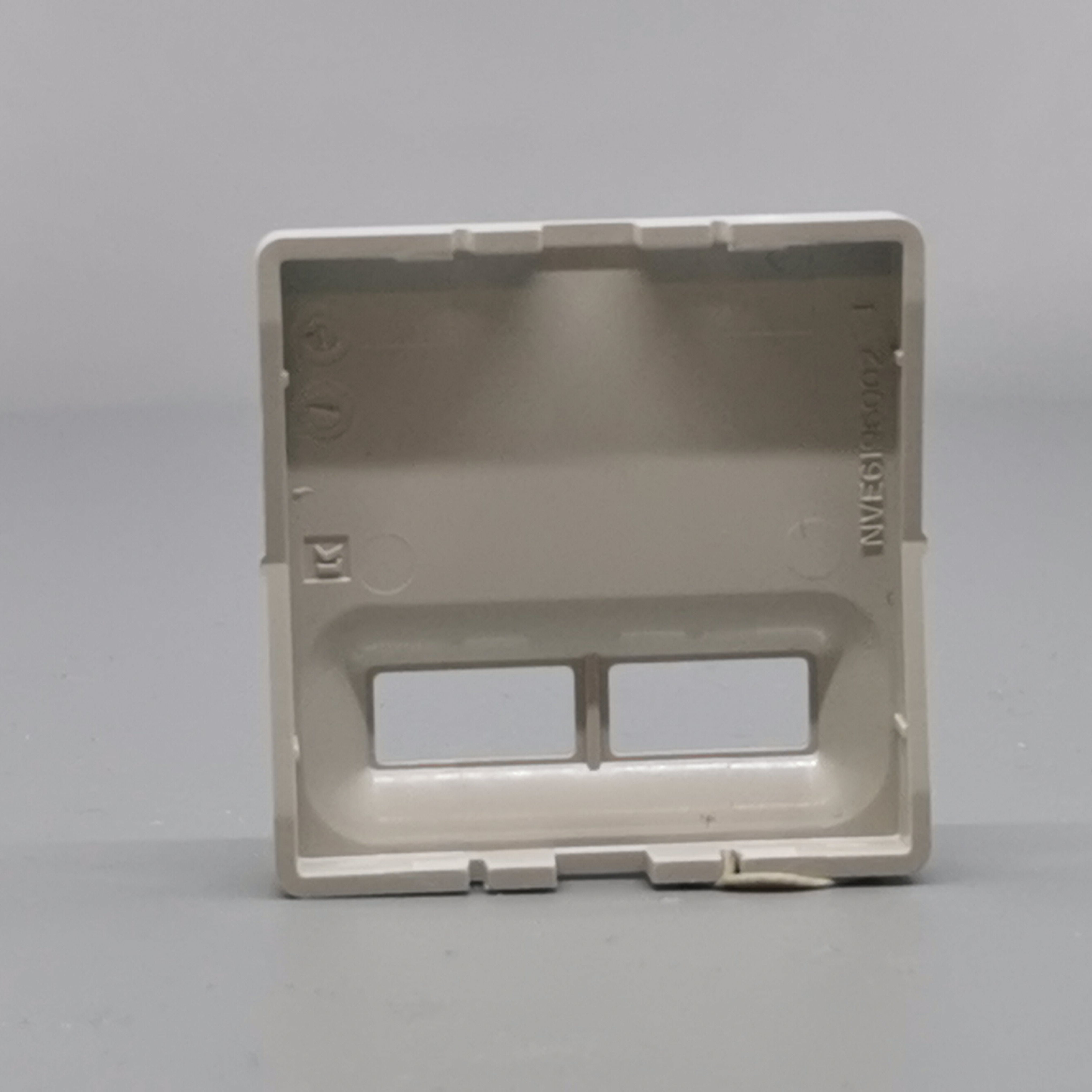 Fuga afdækning til 2 USB-ladere lysegrå