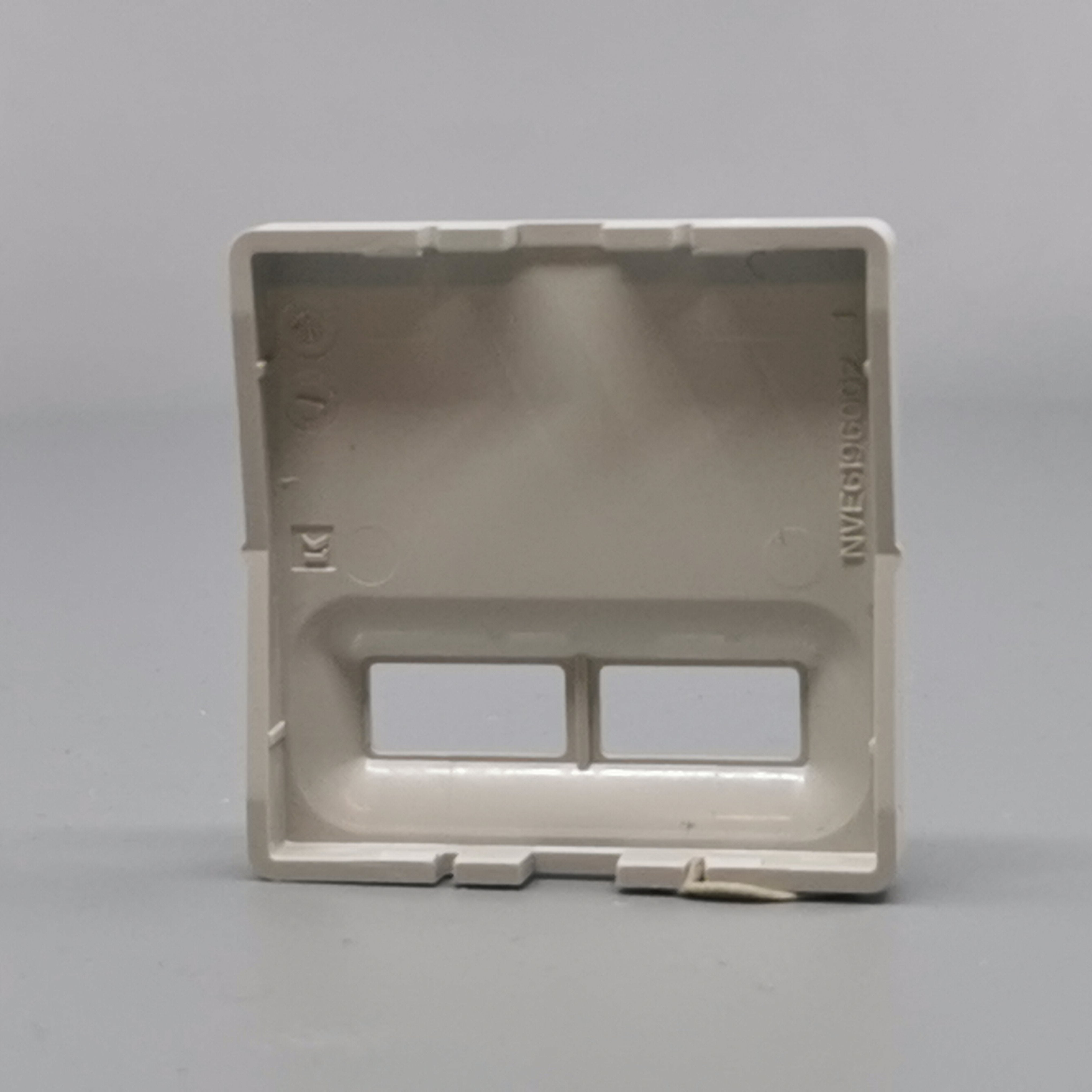 Fuga afdækning til 2 USB-ladere lysegrå