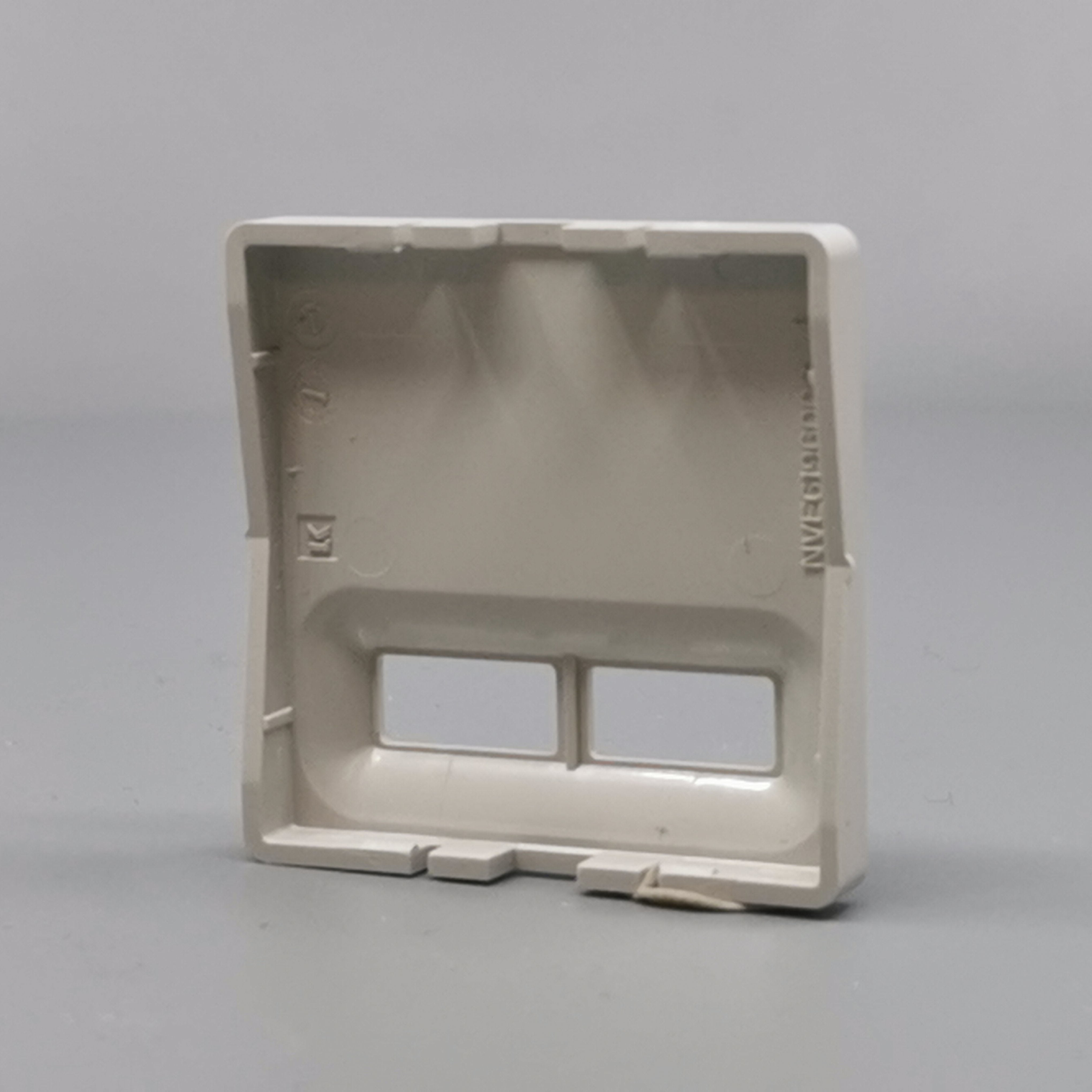 Fuga afdækning til 2 USB-ladere lysegrå