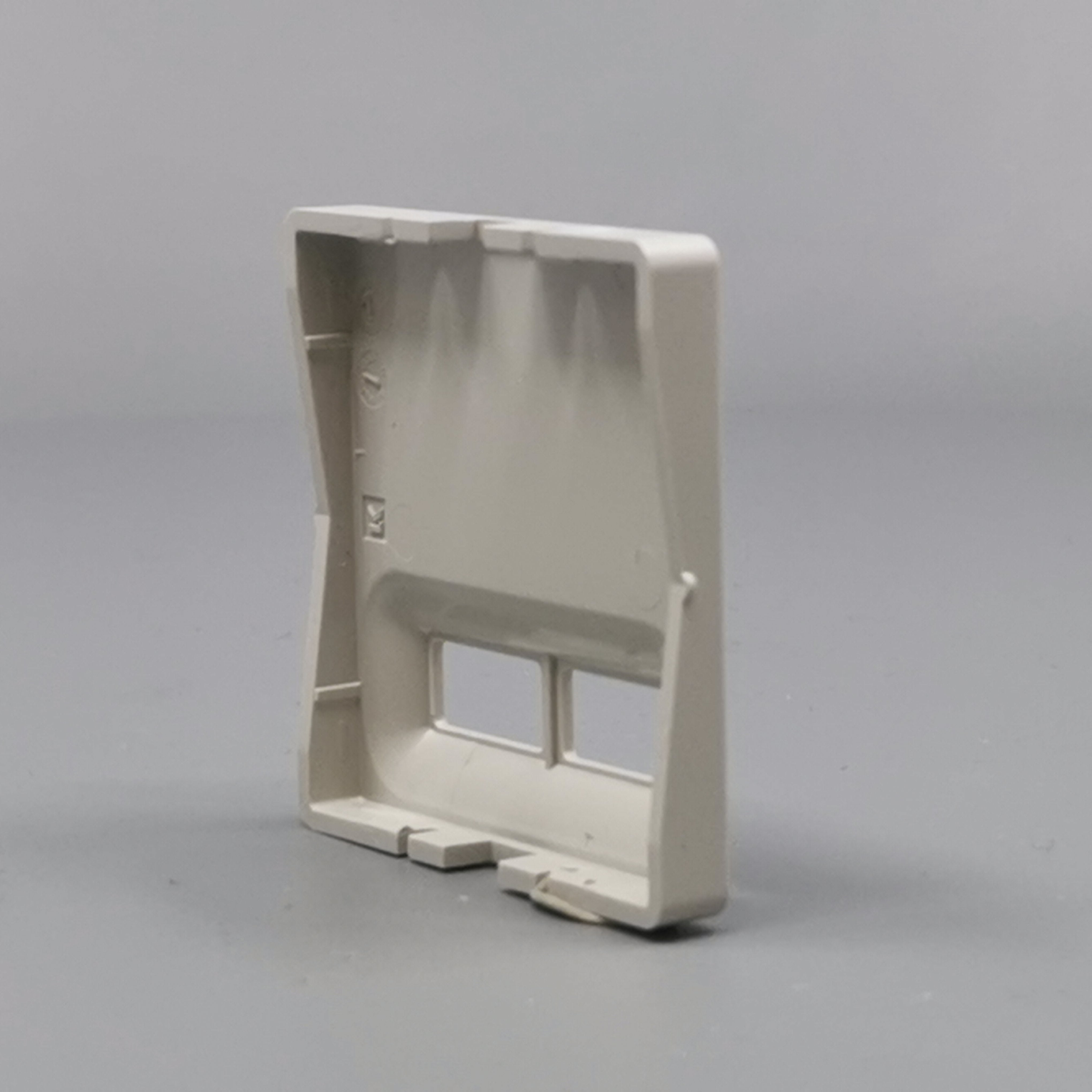 Fuga afdækning til 2 USB-ladere lysegrå