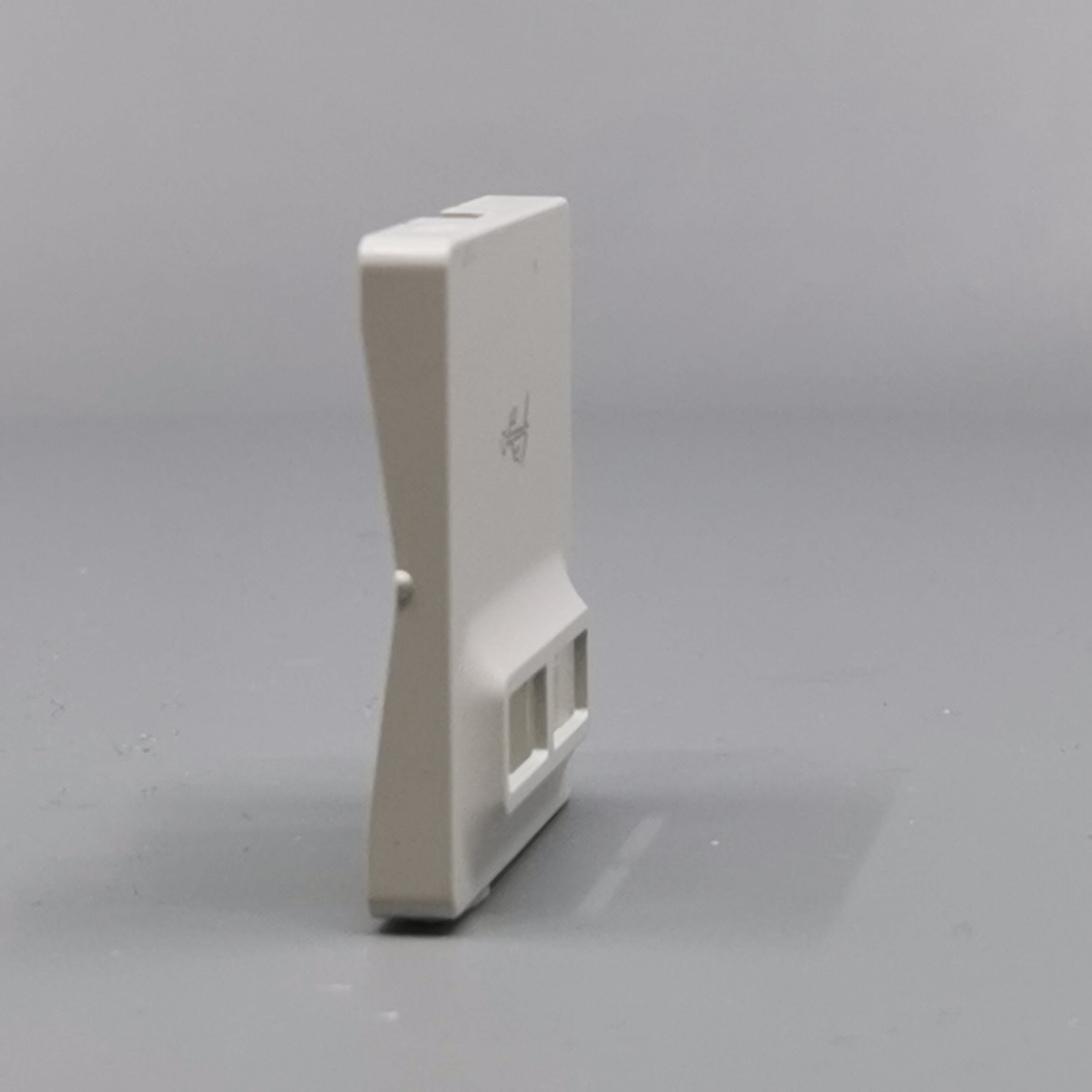 Fuga afdækning til 2 USB-ladere lysegrå