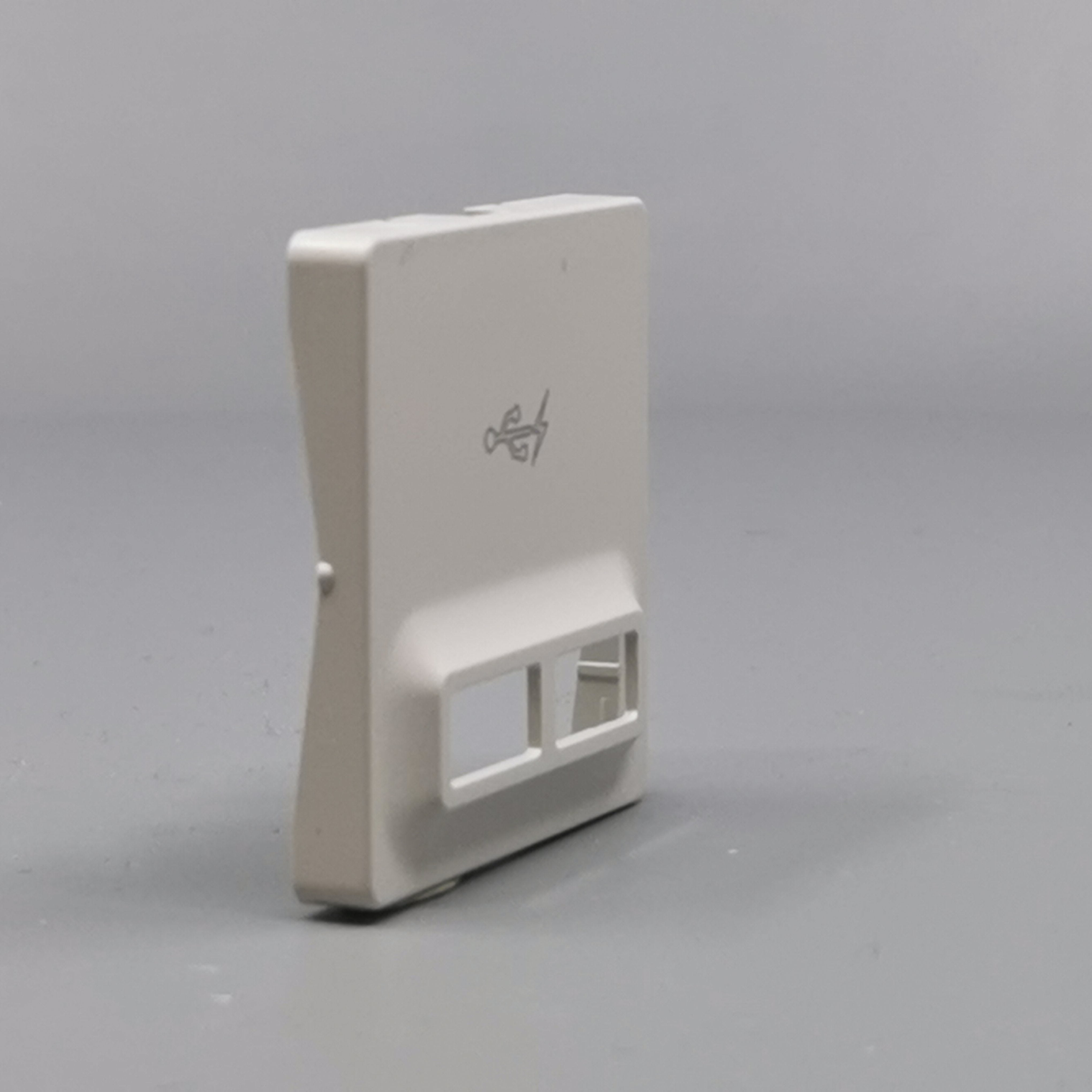 Fuga afdækning til 2 USB-ladere lysegrå