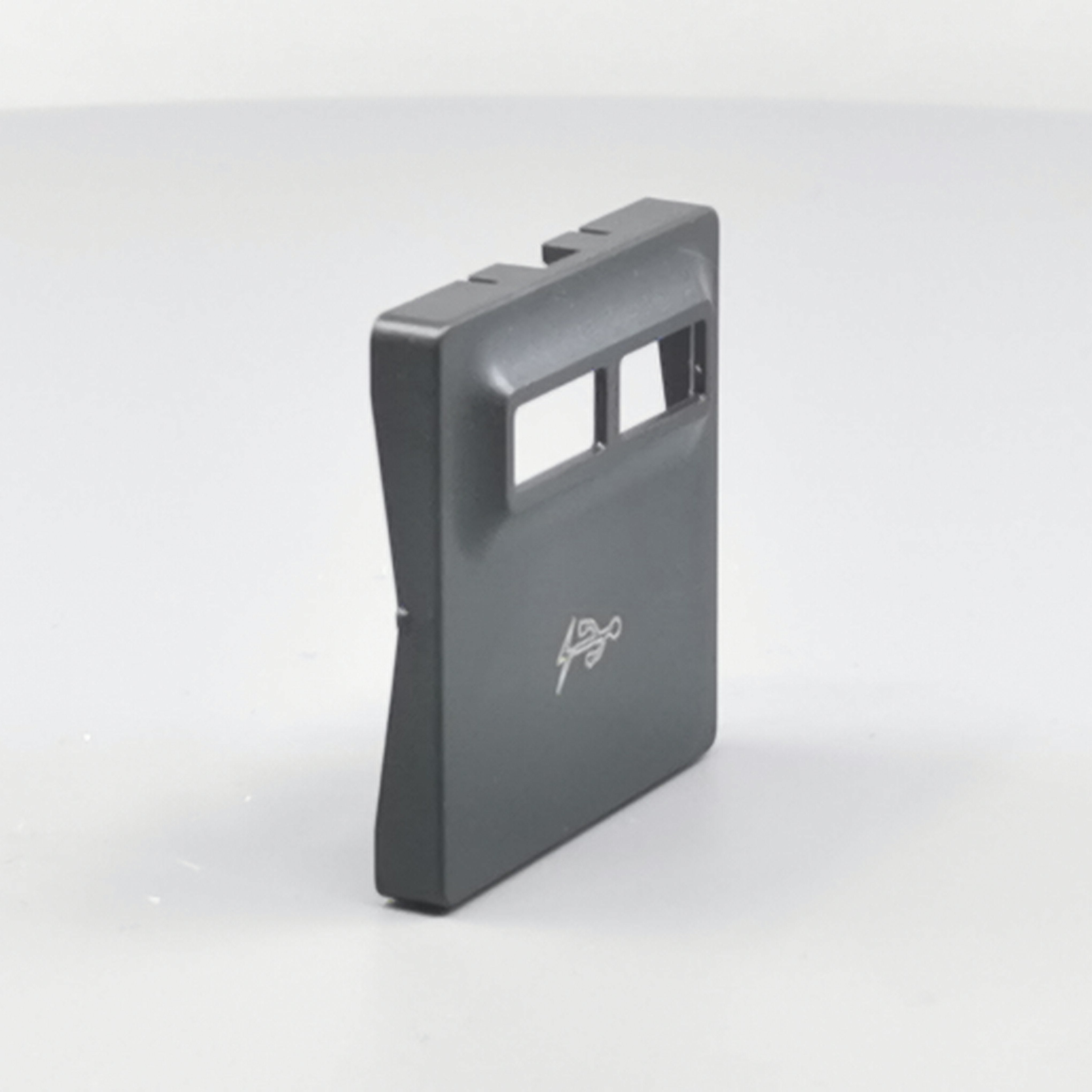 Fuga afdækning til 2 USB-ladere koksgrå