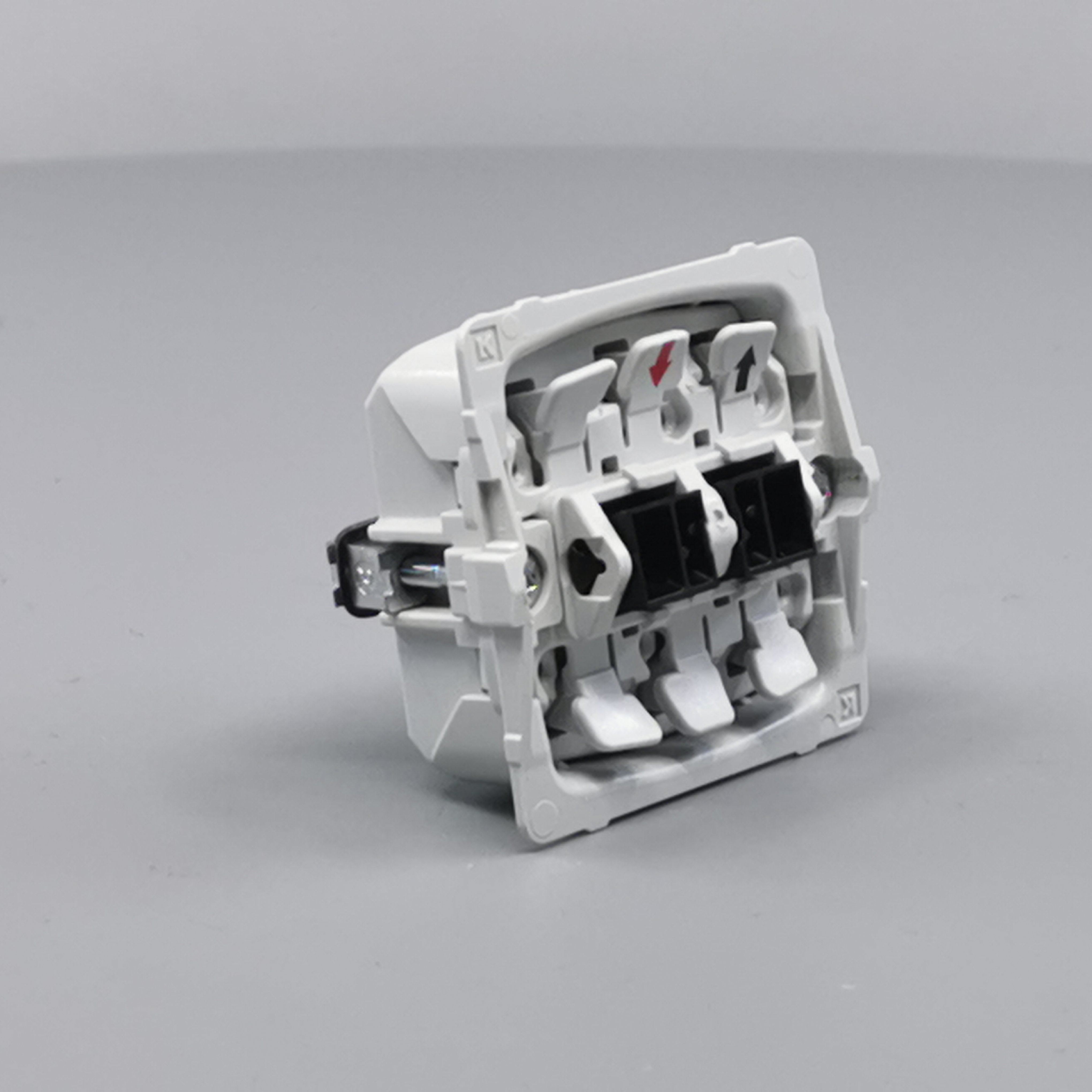 Fuga 1-polet afbryder 16A, uden afdækning