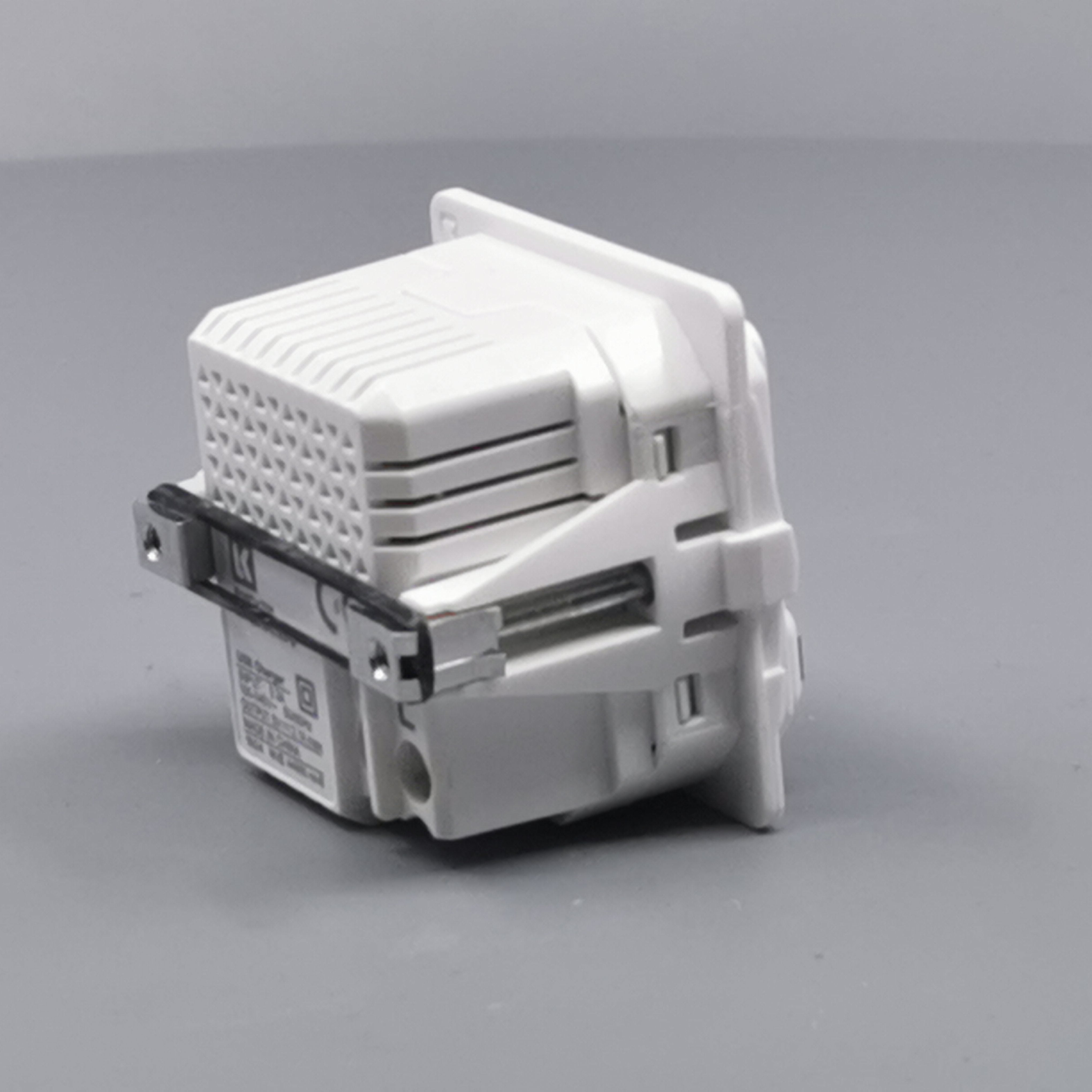 LK Fuga 2xUSB lader 2,1A 1 modul uden afdækning