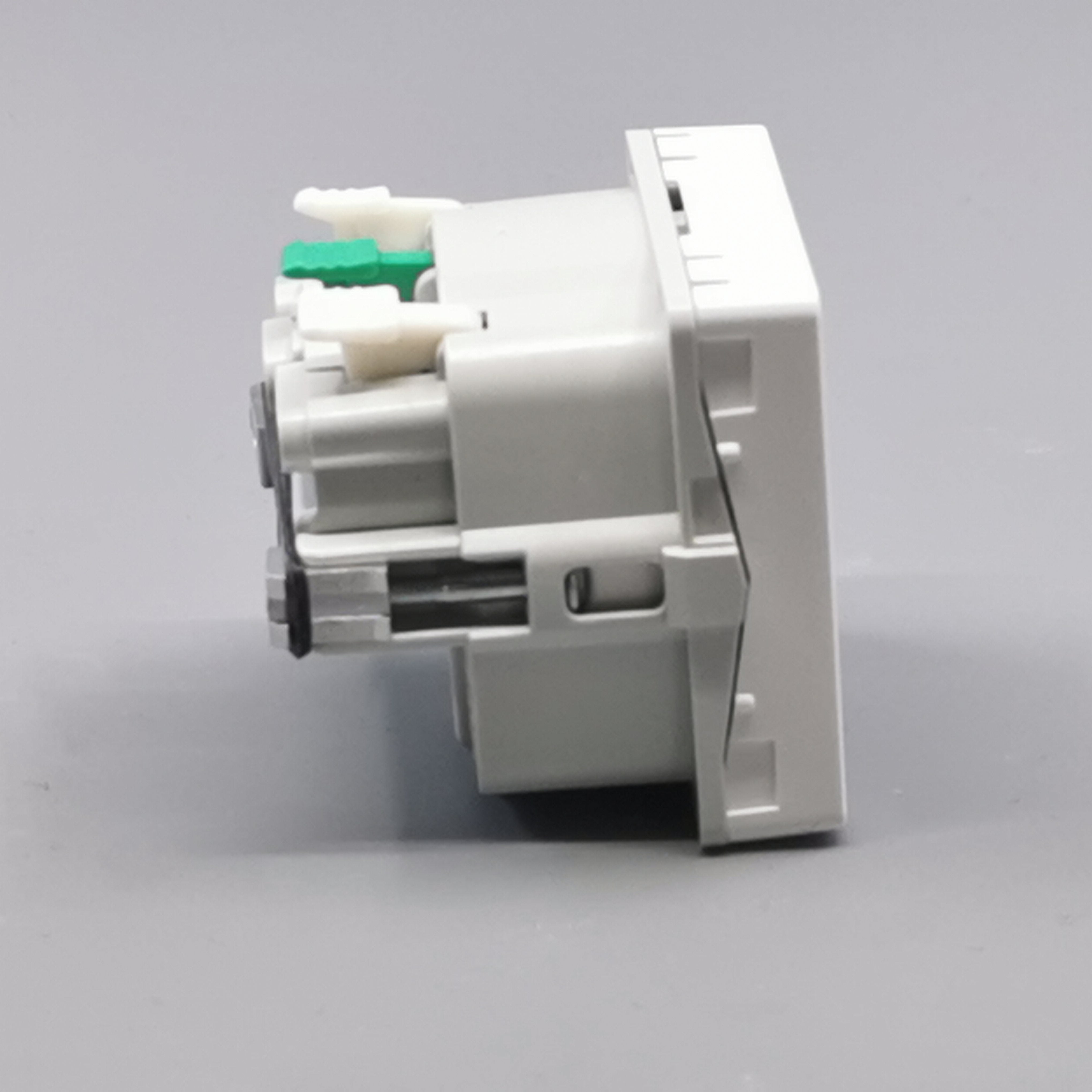 LK Fuga stikkontakt med sidejord 1m - hvid