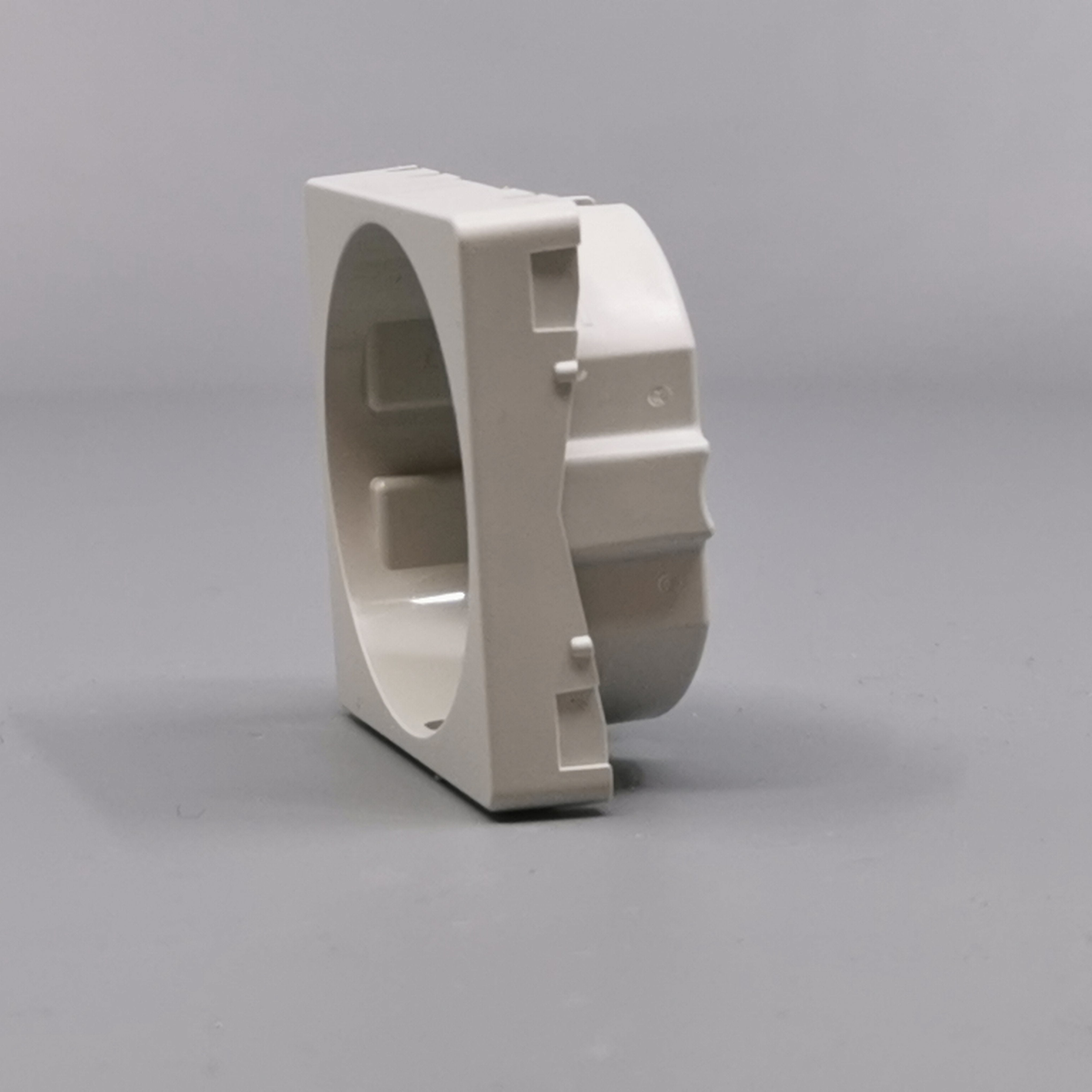 LK Fuga afdækning til 1m stikkontakt med sidejord - lysegrå