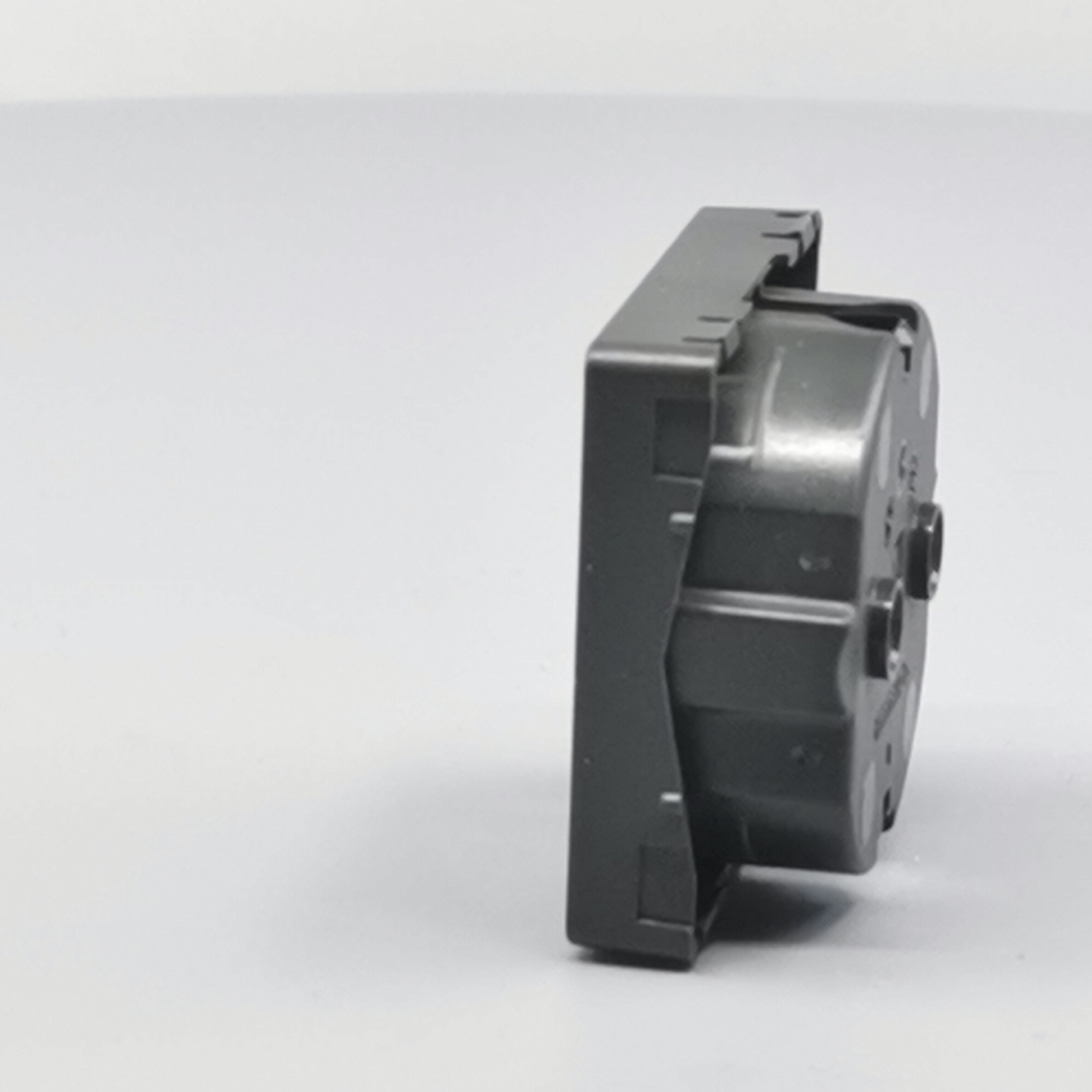 LK Fuga afdækning til 1m stikkontakt med sidejord - koksgrå