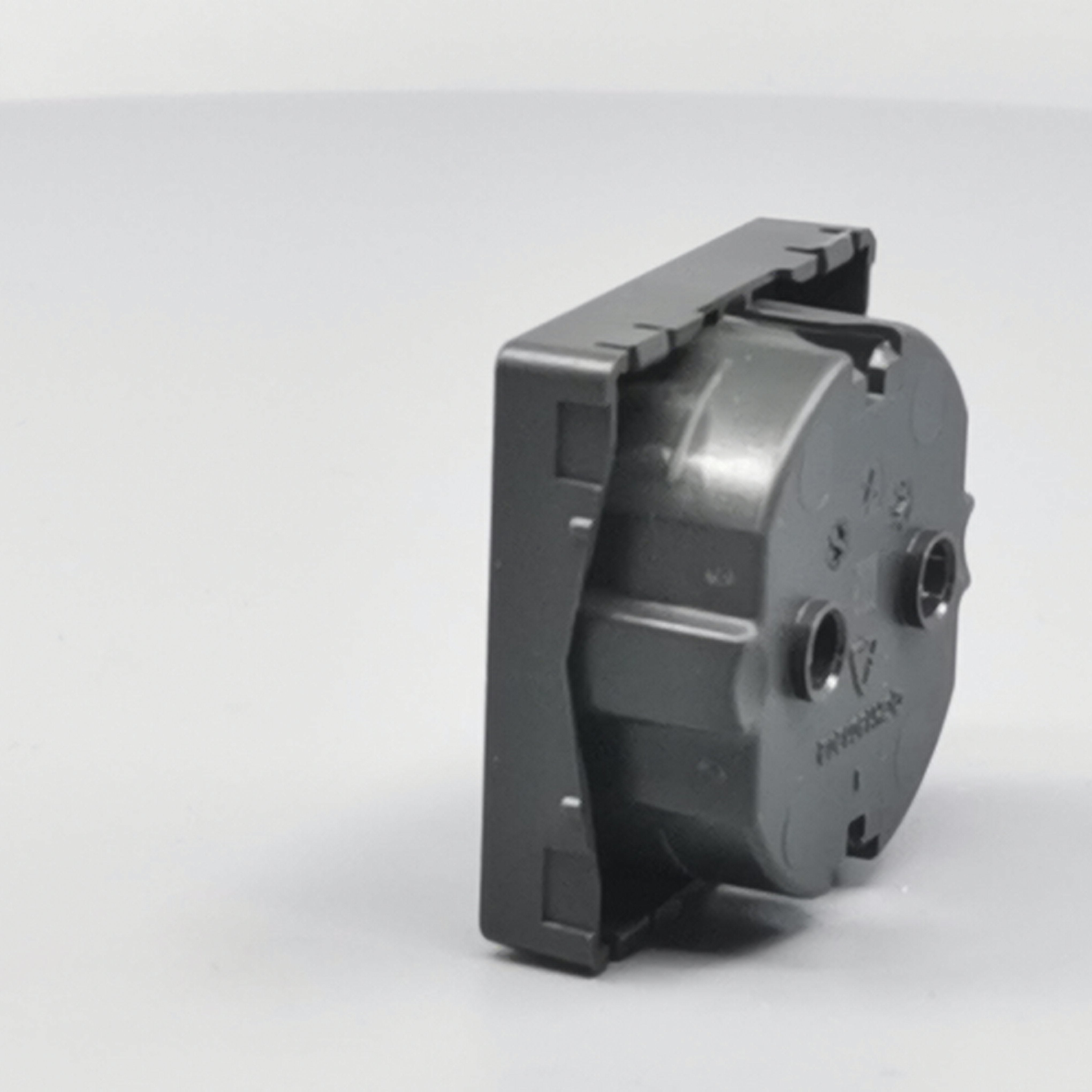 LK Fuga afdækning til 1m stikkontakt med sidejord - koksgrå