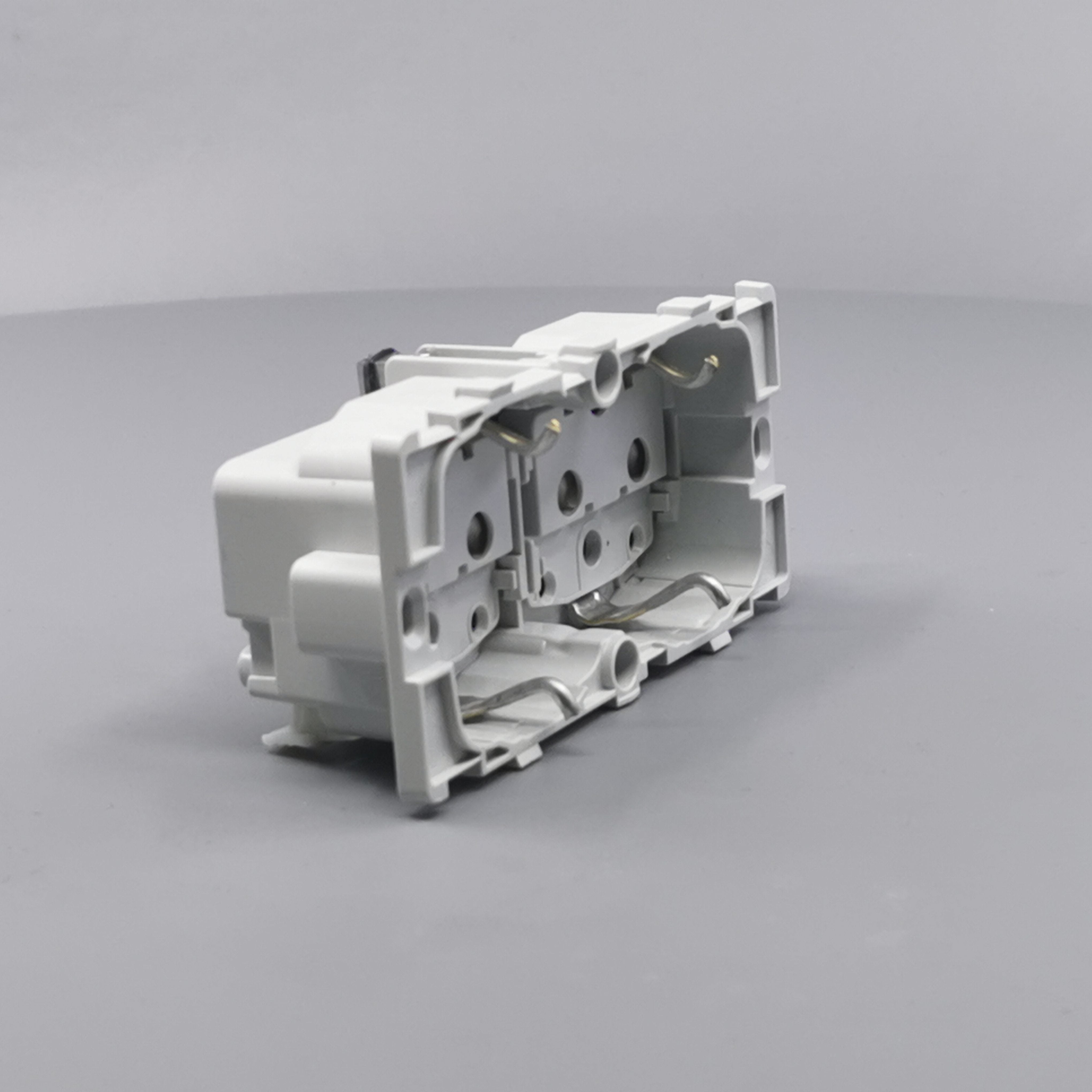 LK Fuga stikkontakt med sidejord 2m - uden afdækning