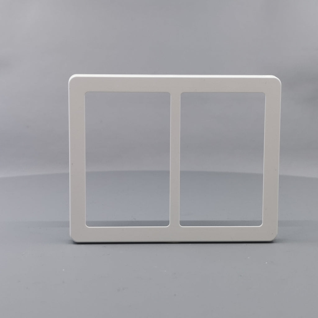 LK Fuga ramme BASE 63 2x1½m - hvid