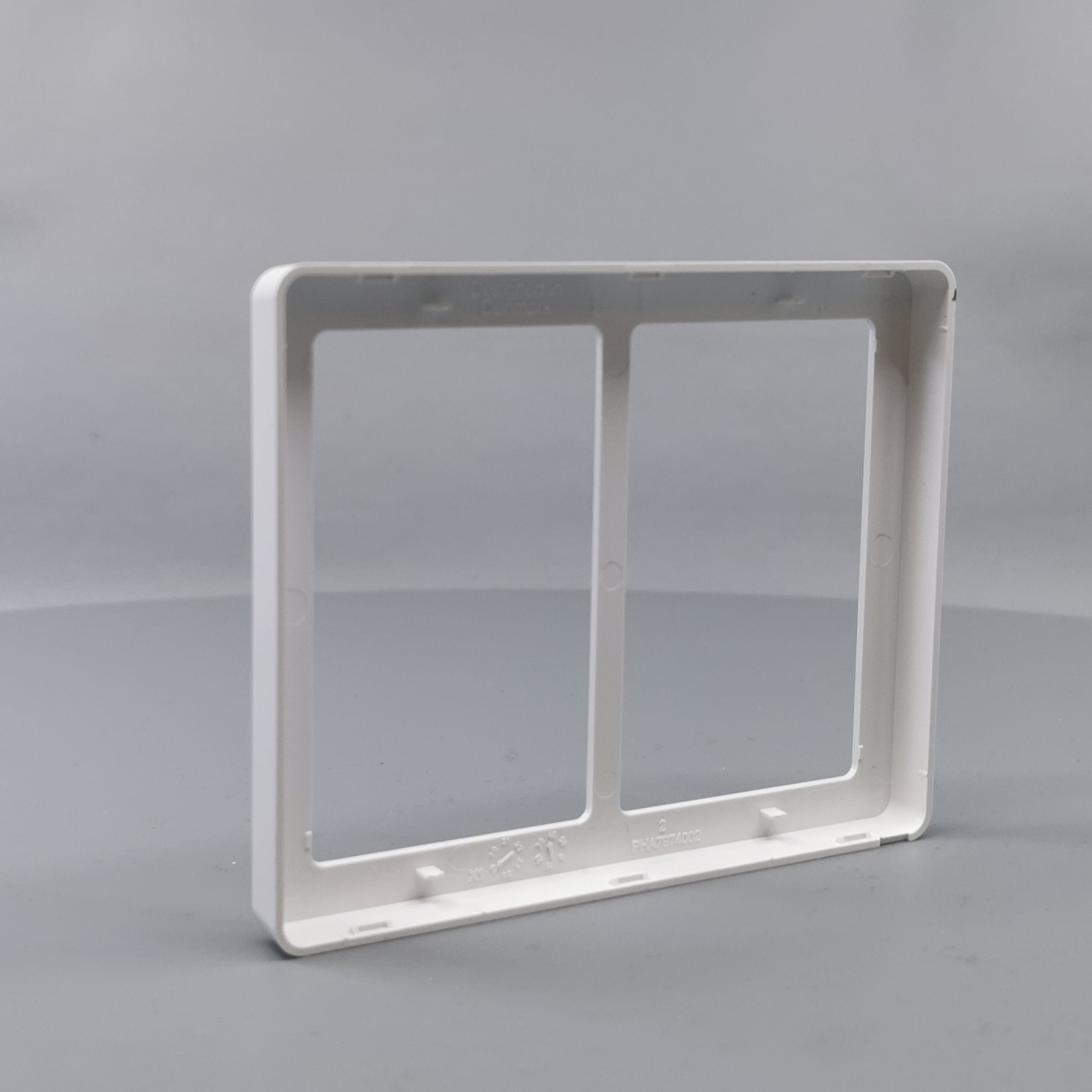 LK Fuga ramme BASE 63 2x1½m - hvid