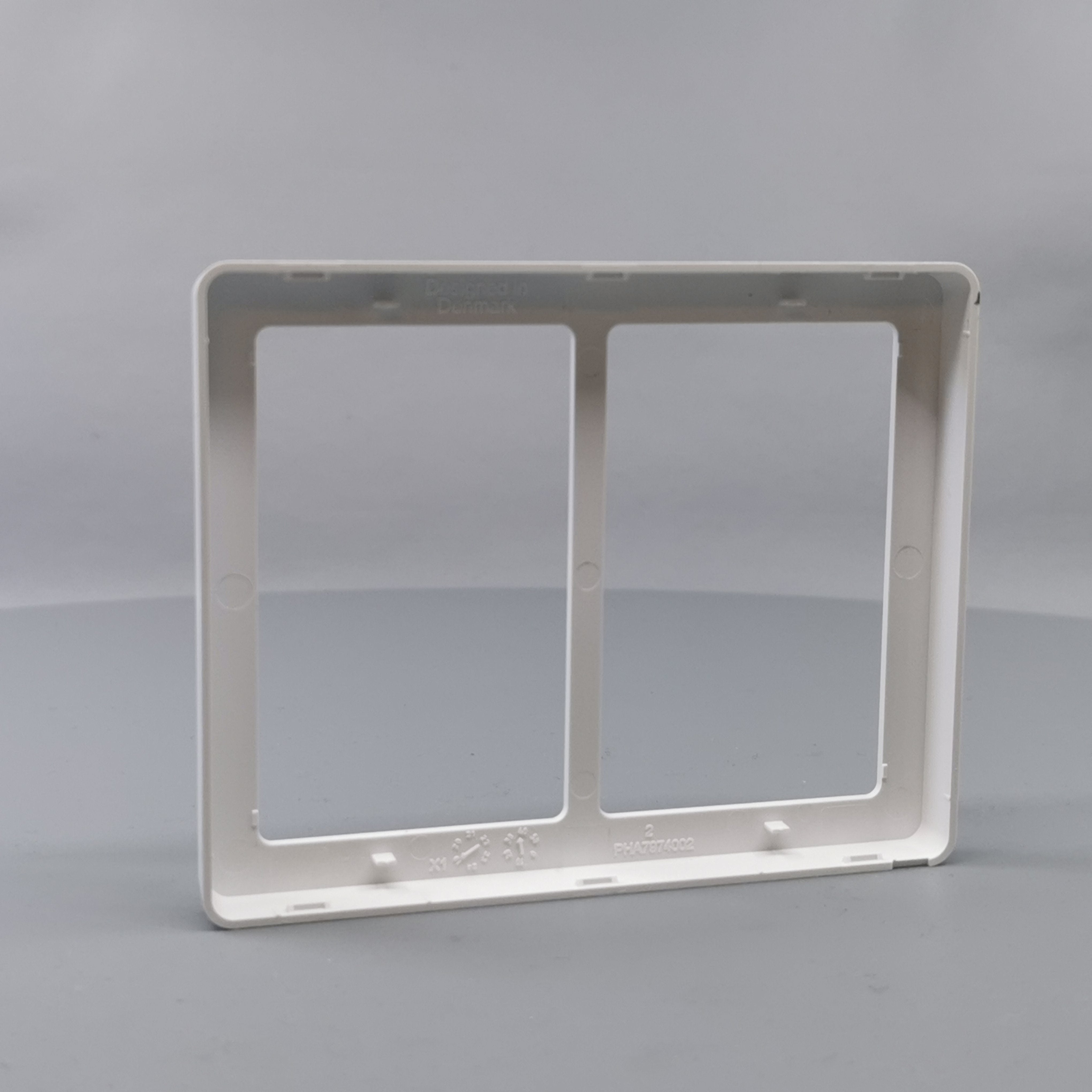 LK Fuga ramme BASE 63 2x1½m - hvid