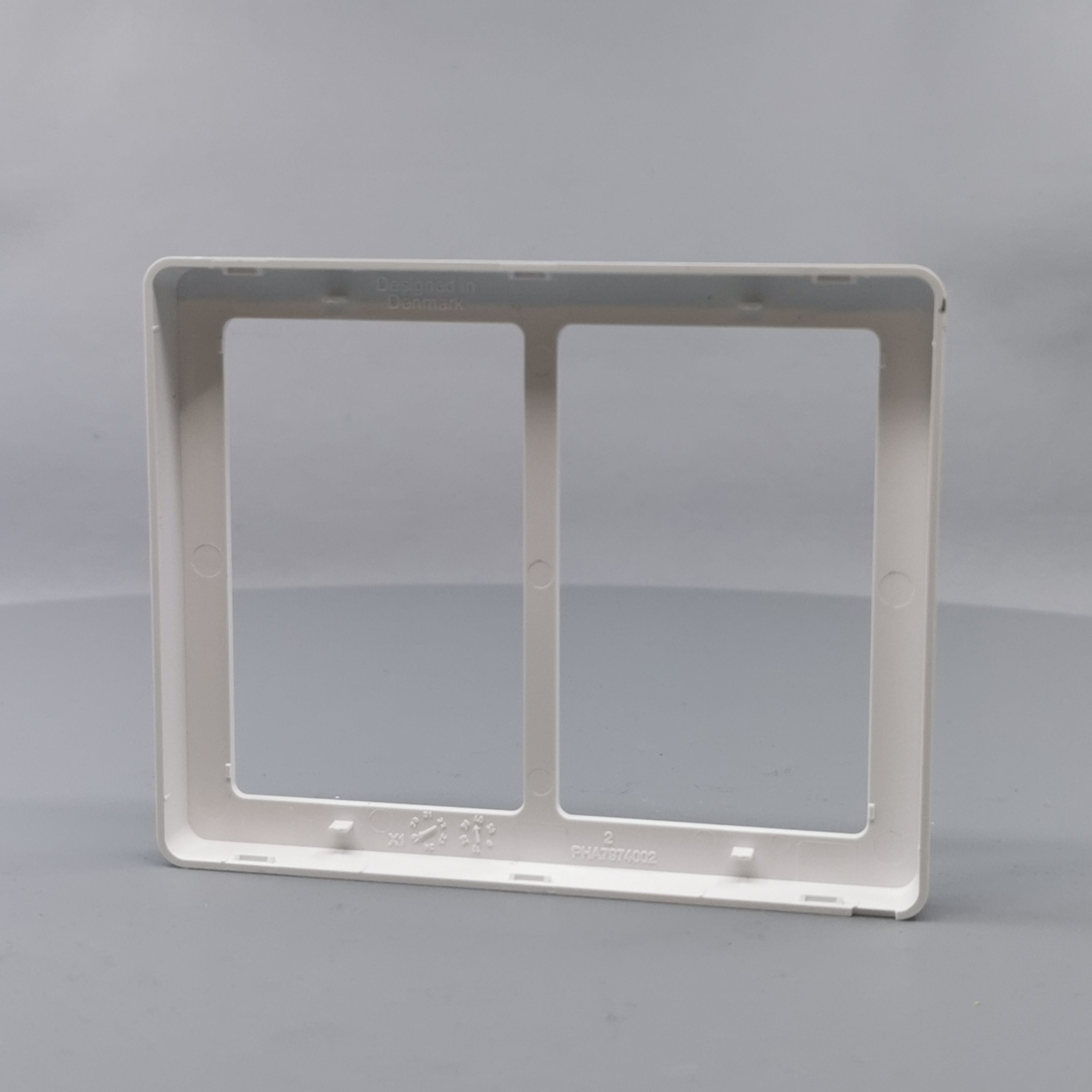 LK Fuga ramme BASE 63 2x1½m - hvid