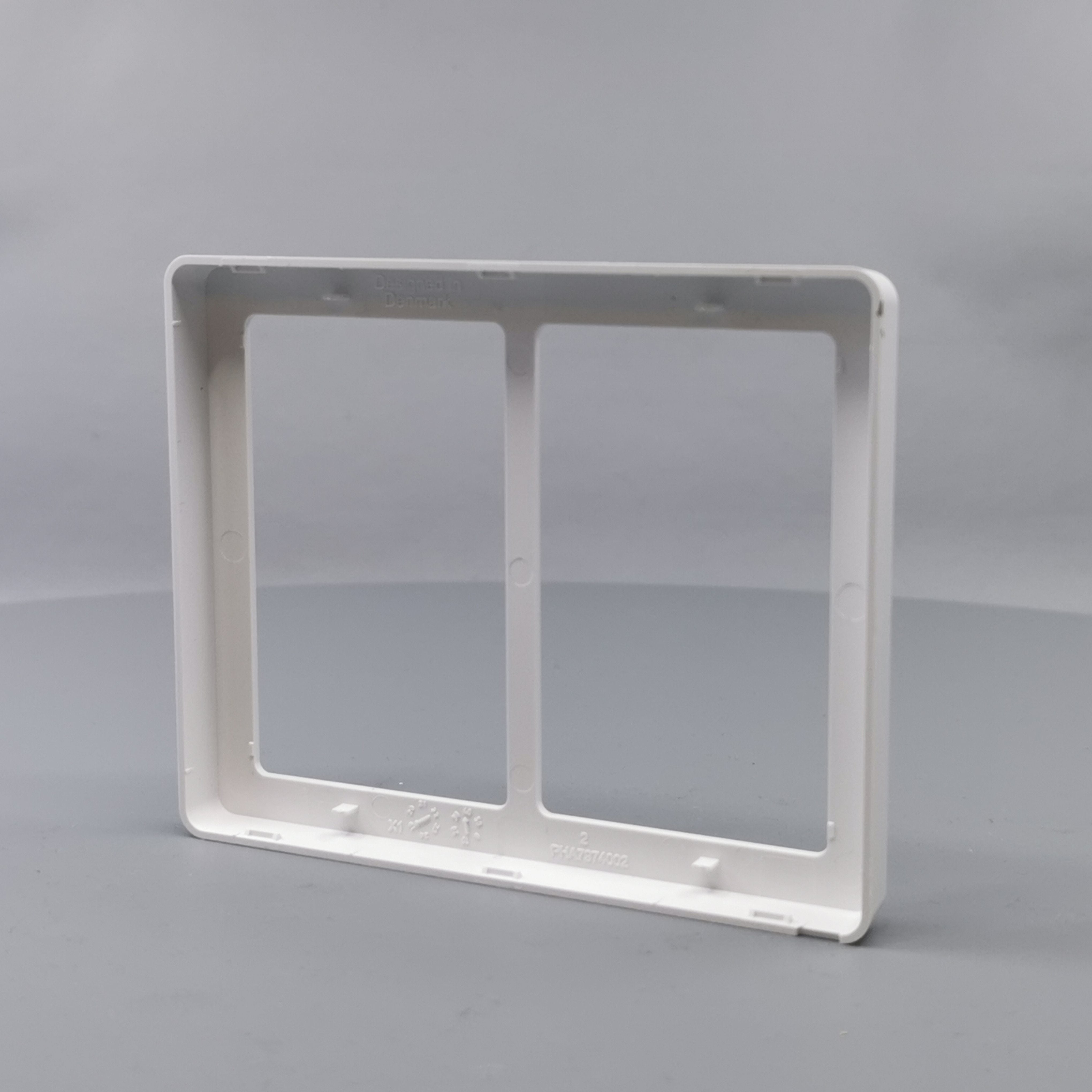 LK Fuga ramme BASE 63 2x1½m - hvid