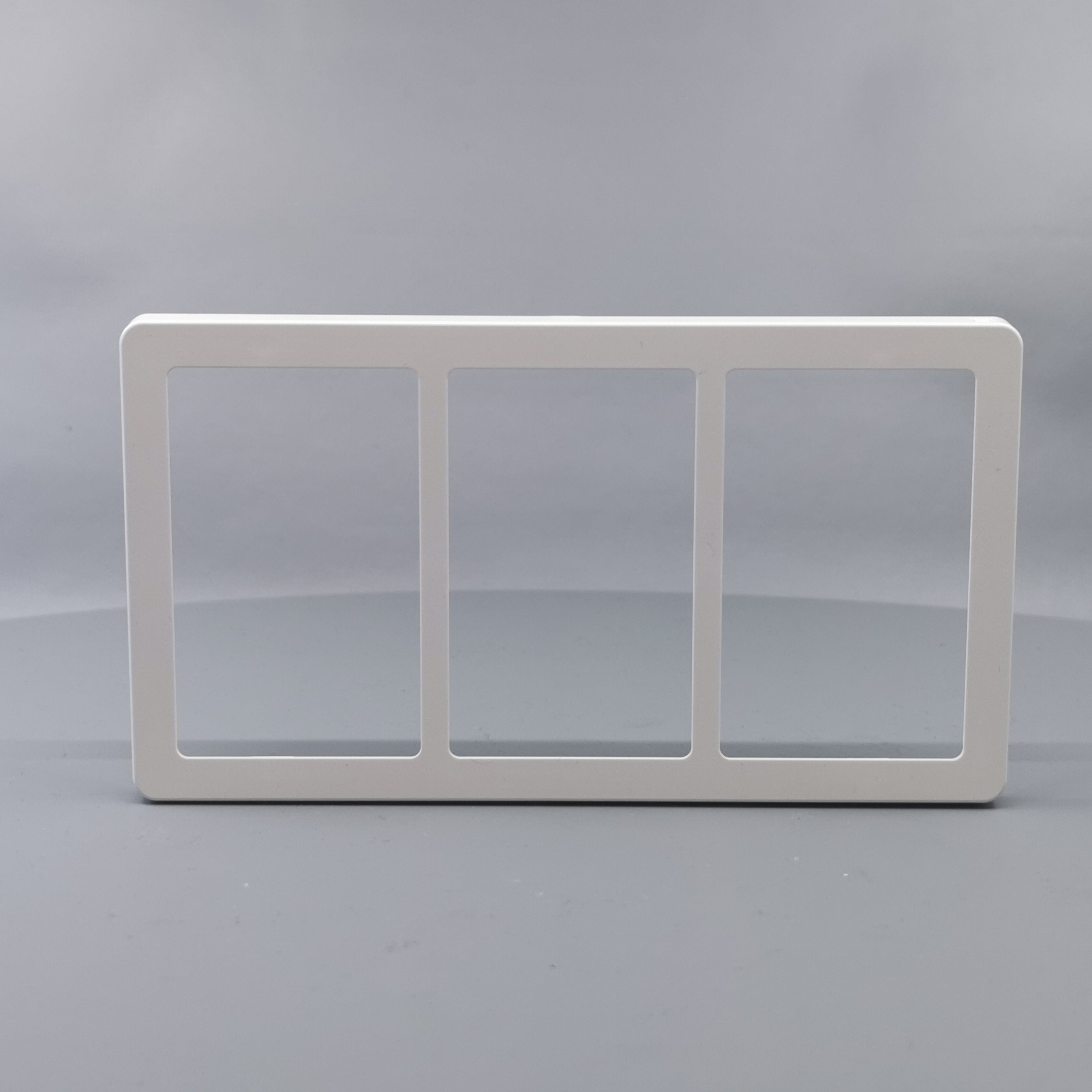 LK Fuga ramme BASE 63 3x1½m - hvid