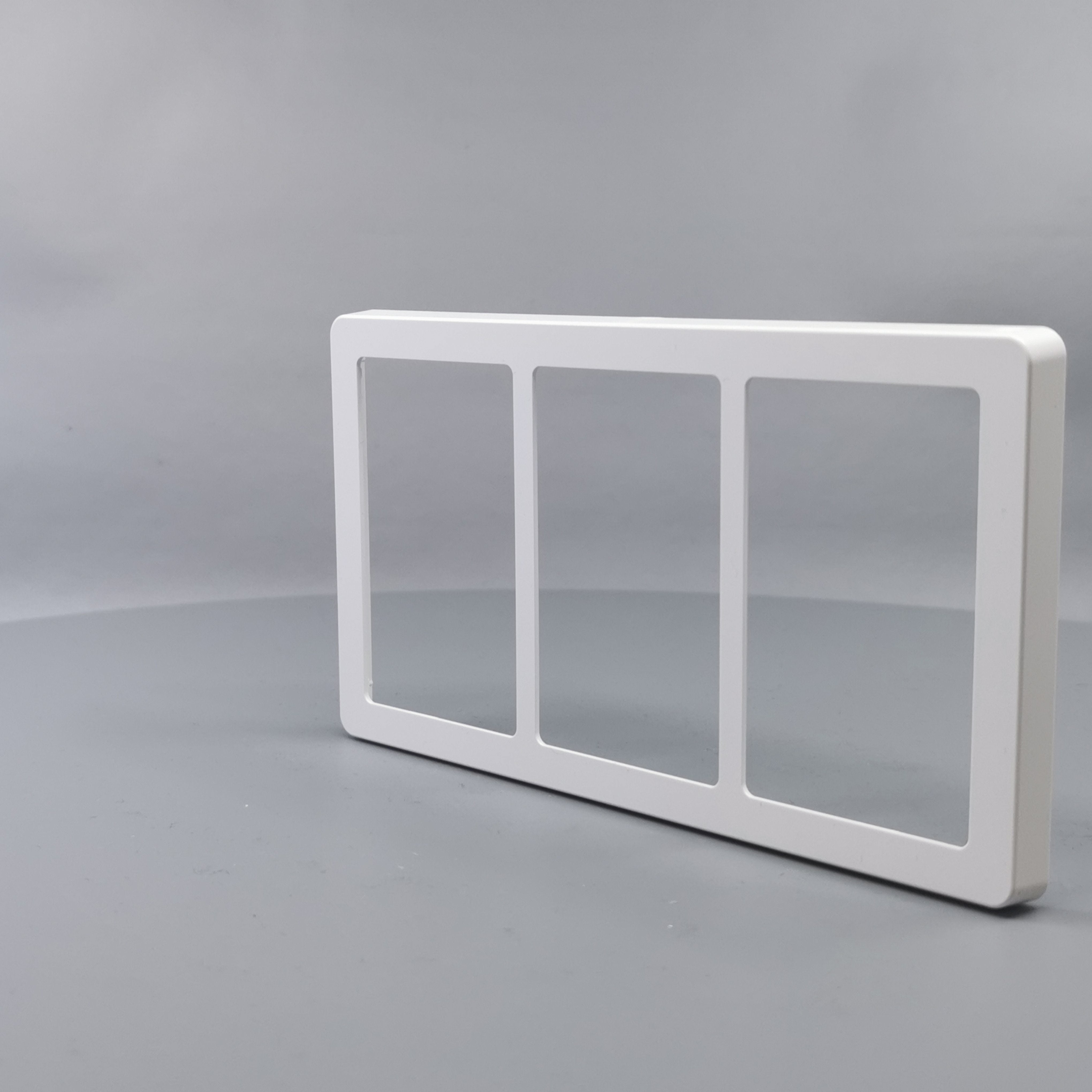 LK Fuga ramme BASE 63 3x1½m - hvid