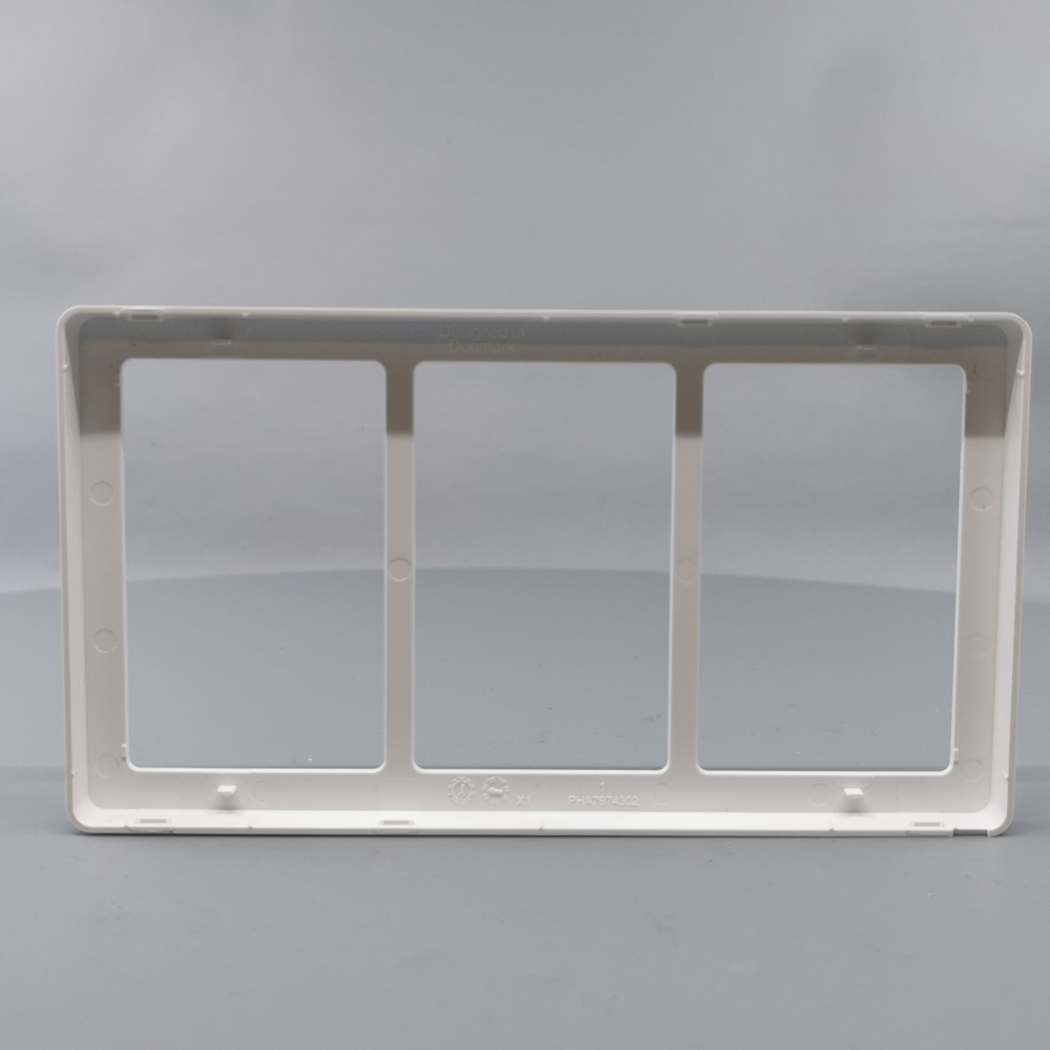 LK Fuga ramme BASE 63 3x1½m - hvid