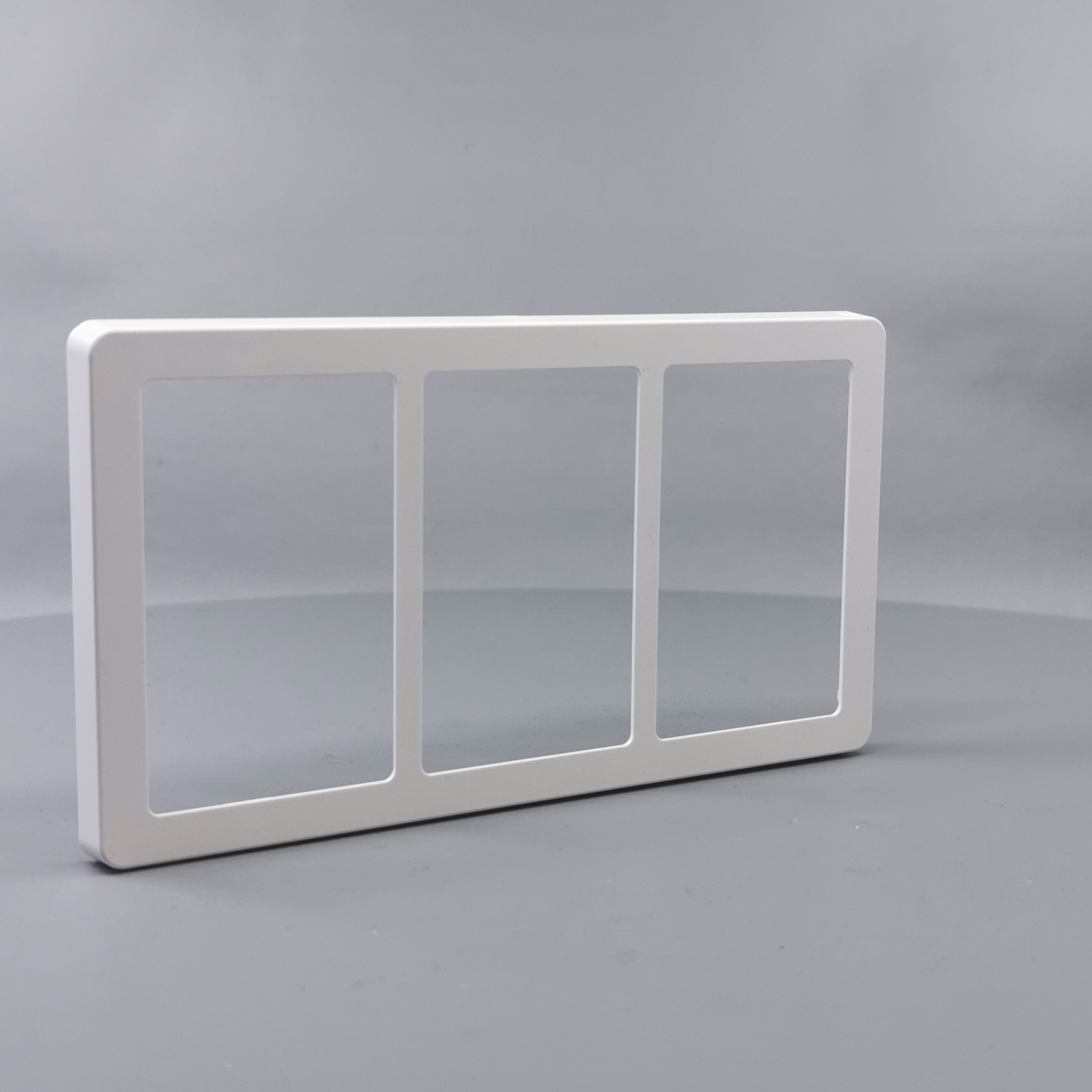 LK Fuga ramme BASE 63 3x1½m - hvid