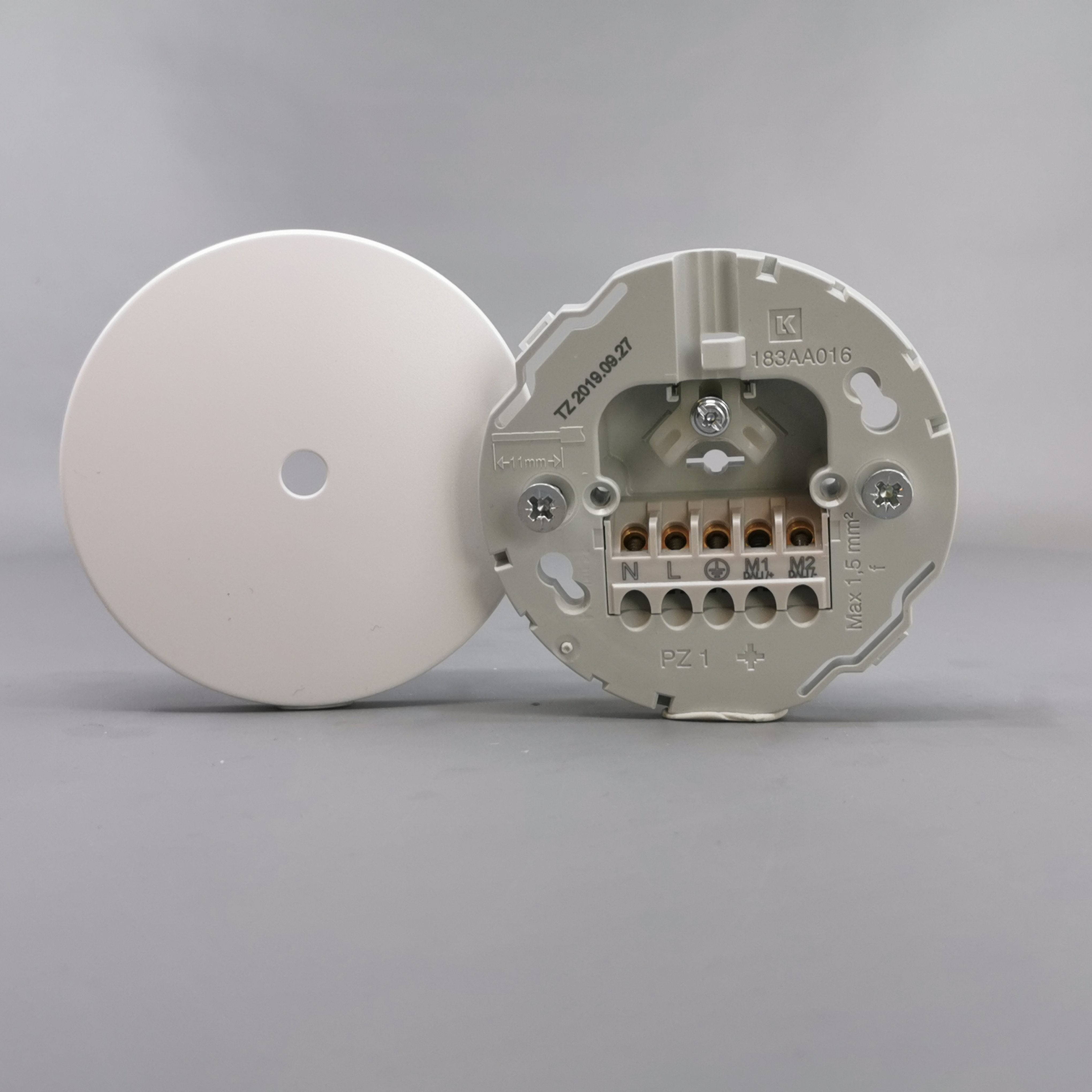 Lampeudtag Ø83mm. 5P Hvid (Ny model)