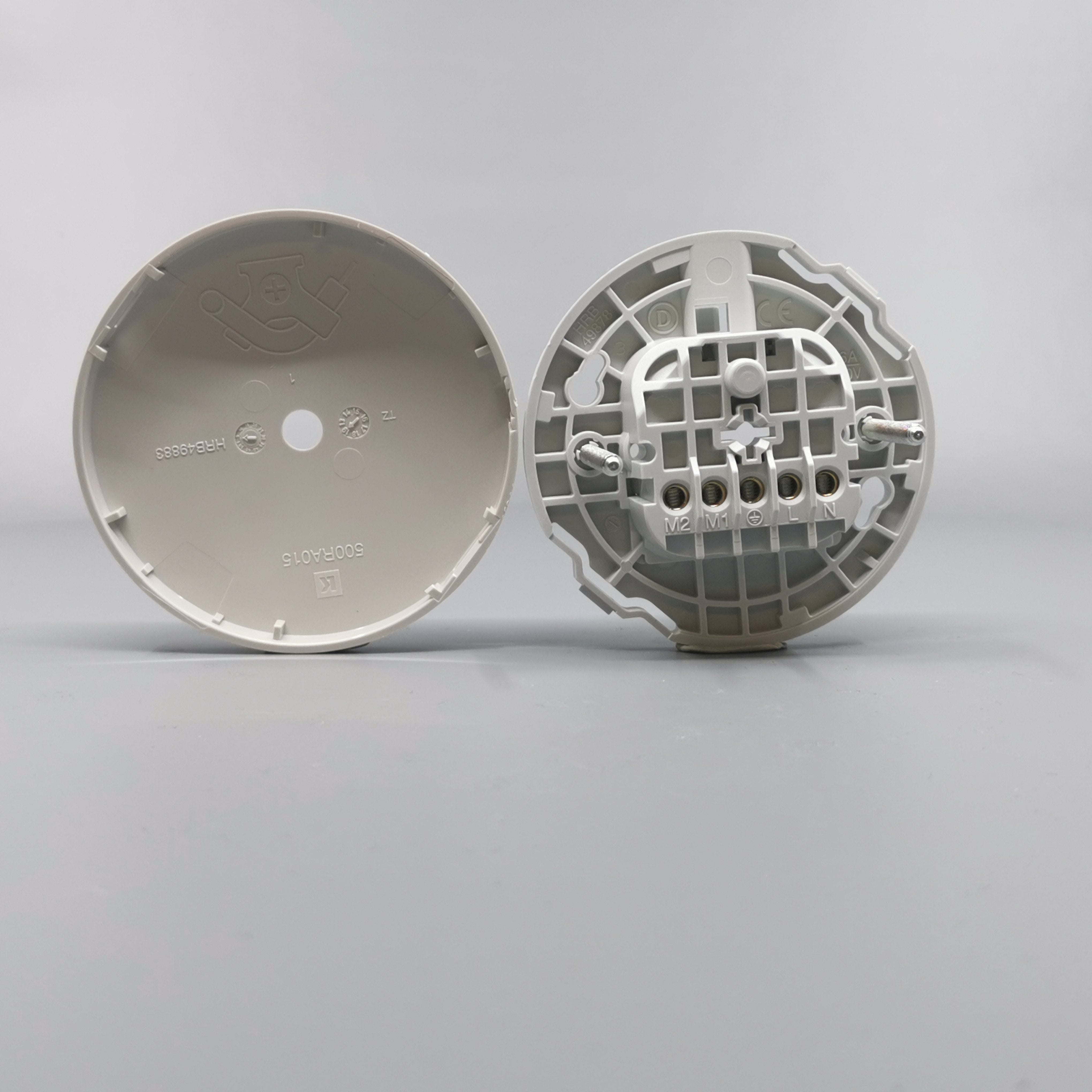 Lampeudtag Ø83mm. 5P Lysegrå (Ny model)