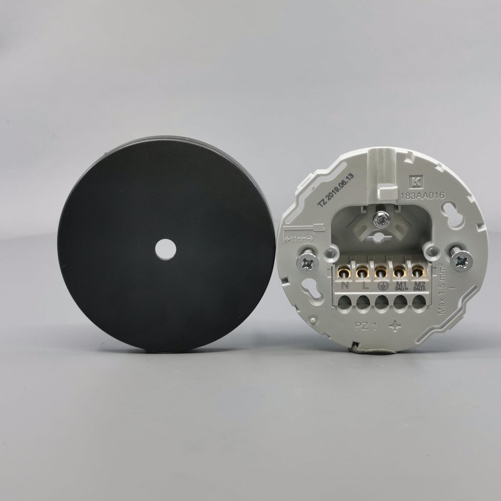 Lampeudtag Ø83mm. 5P Koksgrå (Ny model)