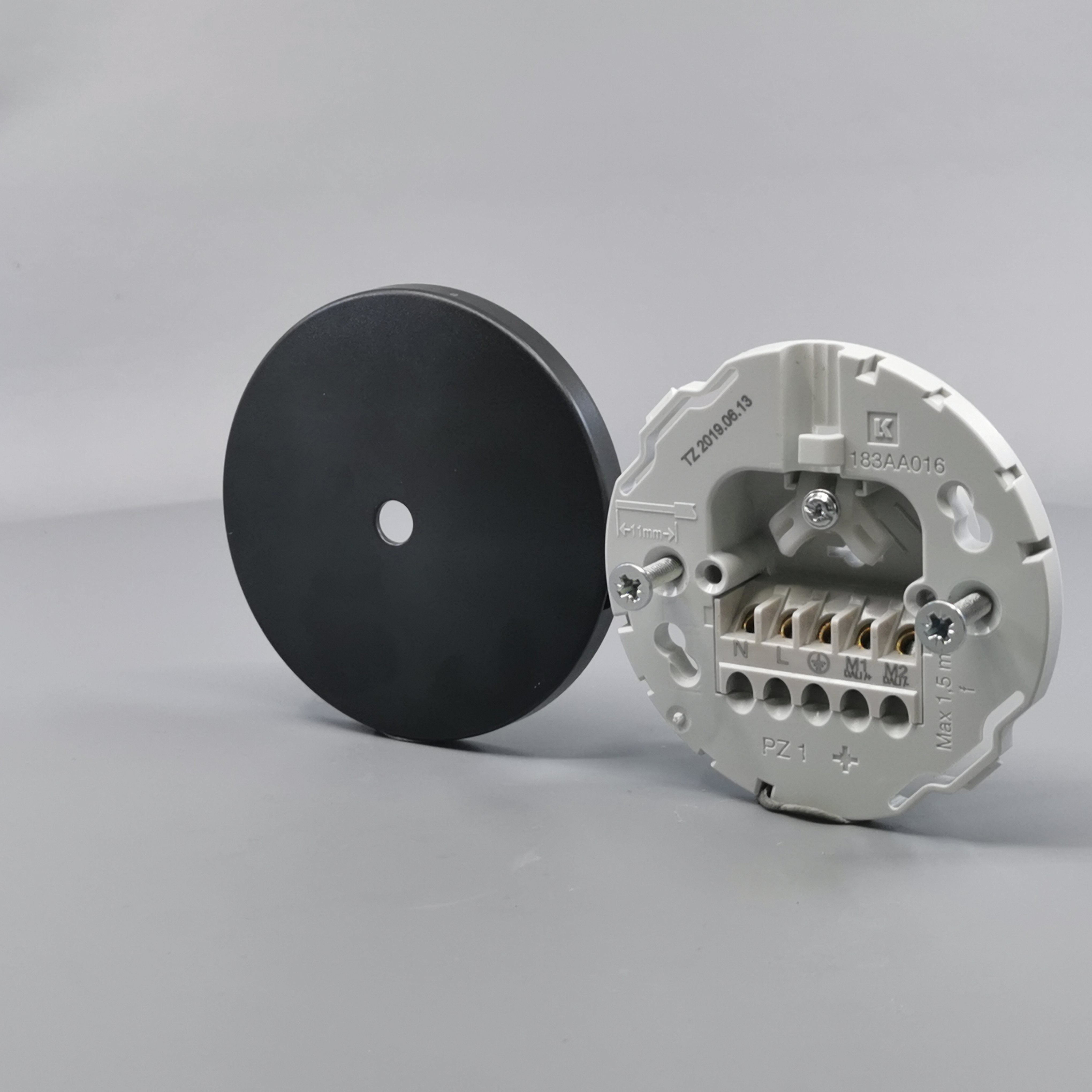 Lampeudtag Ø83mm. 5P Koksgrå (Ny model)