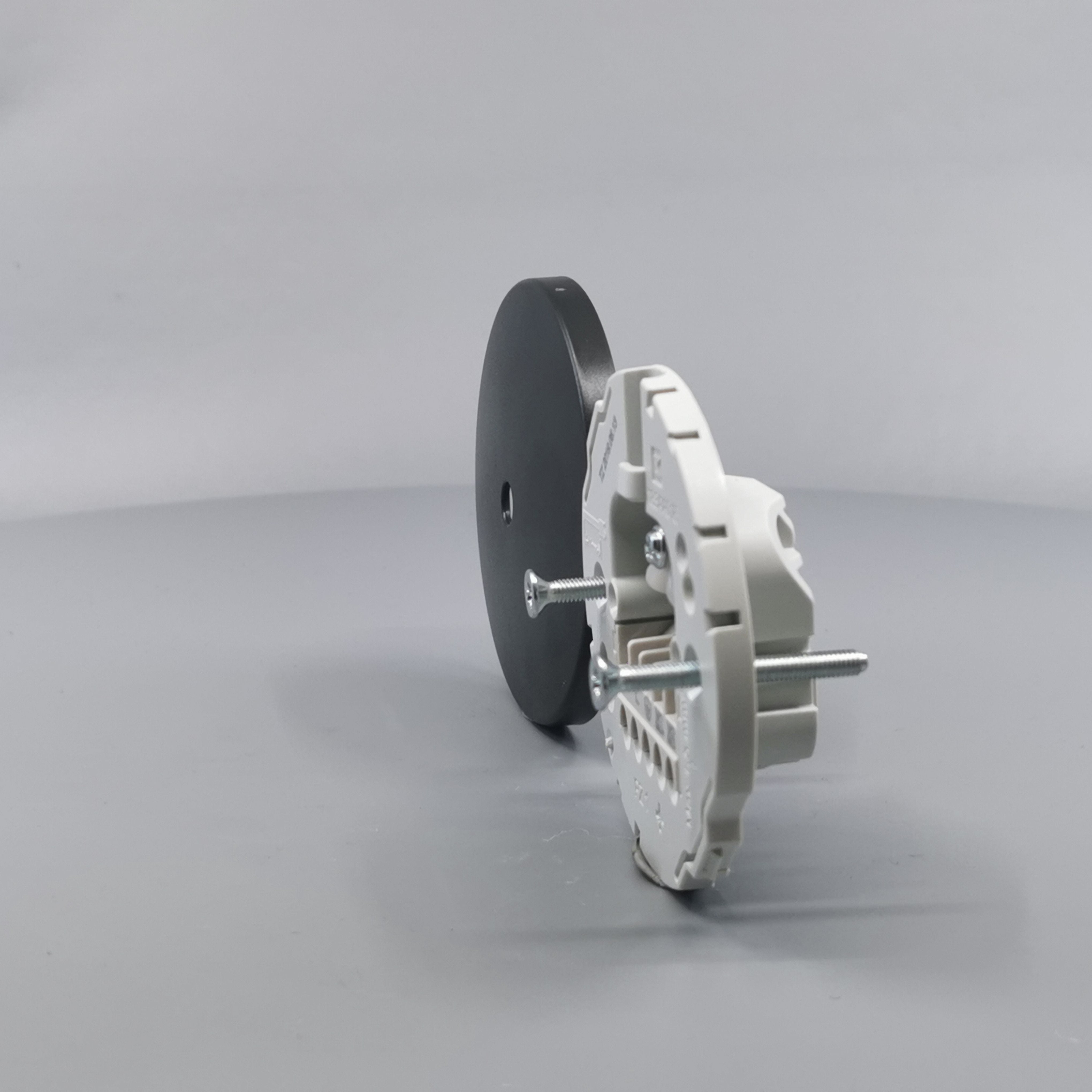 Lampeudtag Ø83mm. 5P Koksgrå (Ny model)