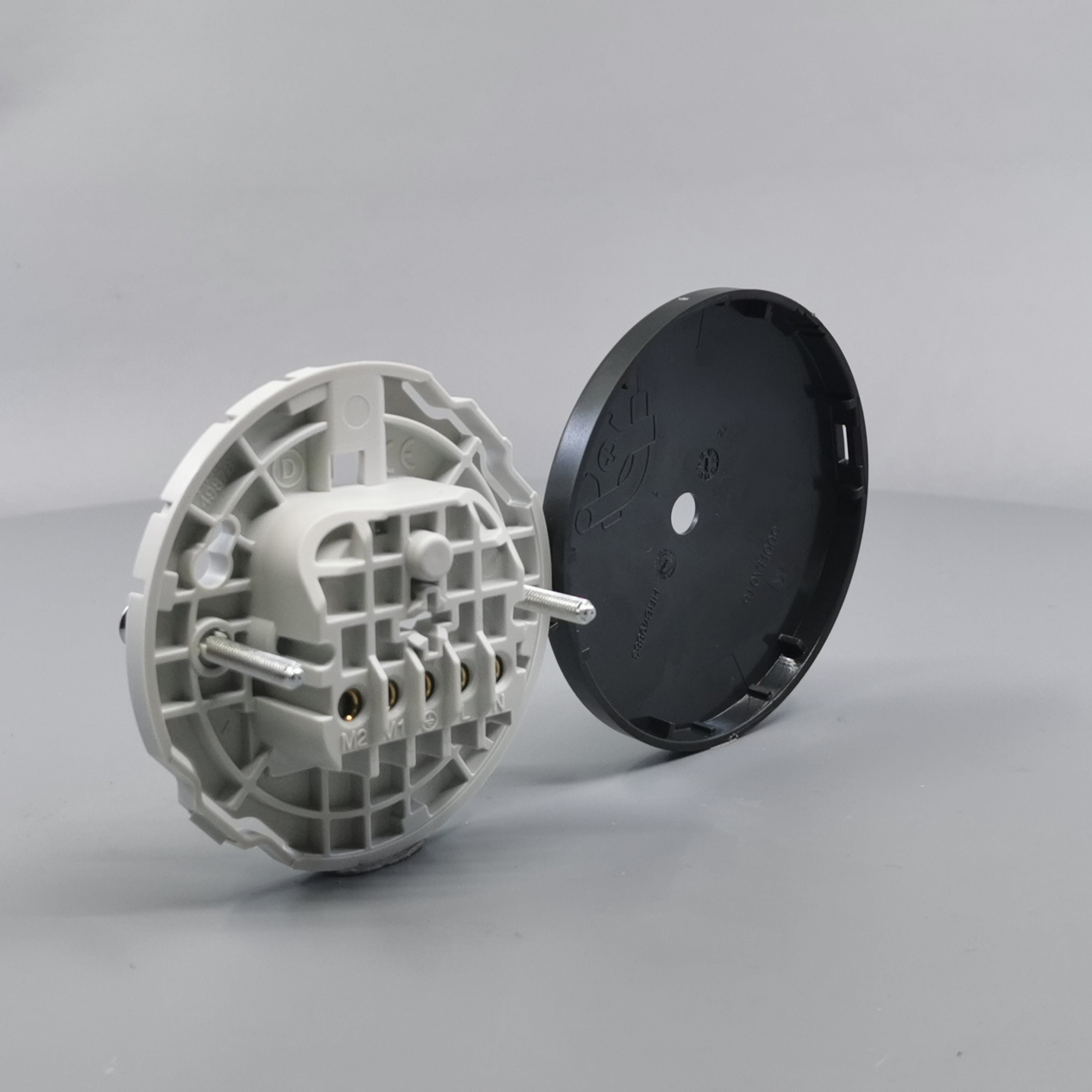 Lampeudtag Ø83mm. 5P Koksgrå (Ny model)