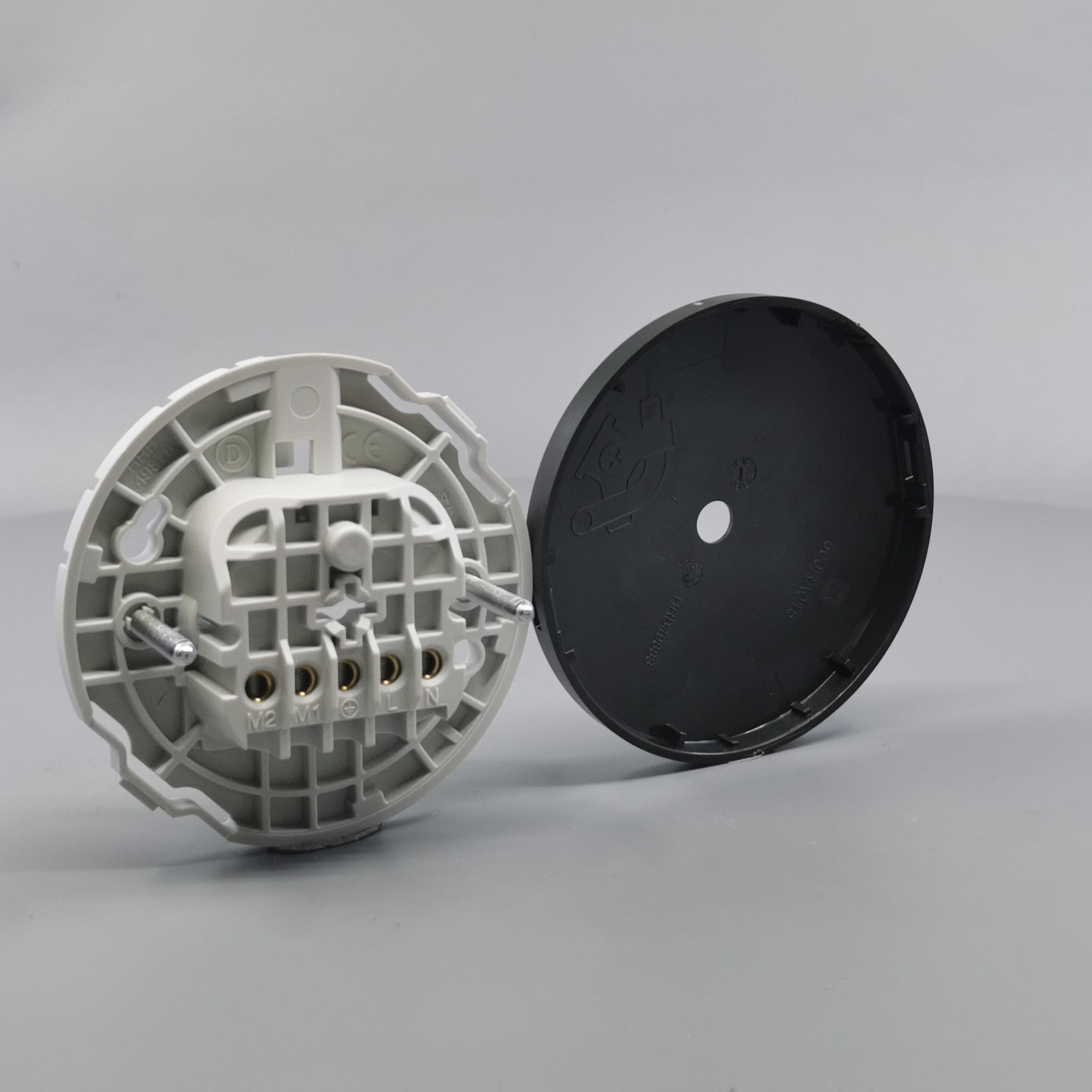 Lampeudtag Ø83mm. 5P Koksgrå (Ny model)