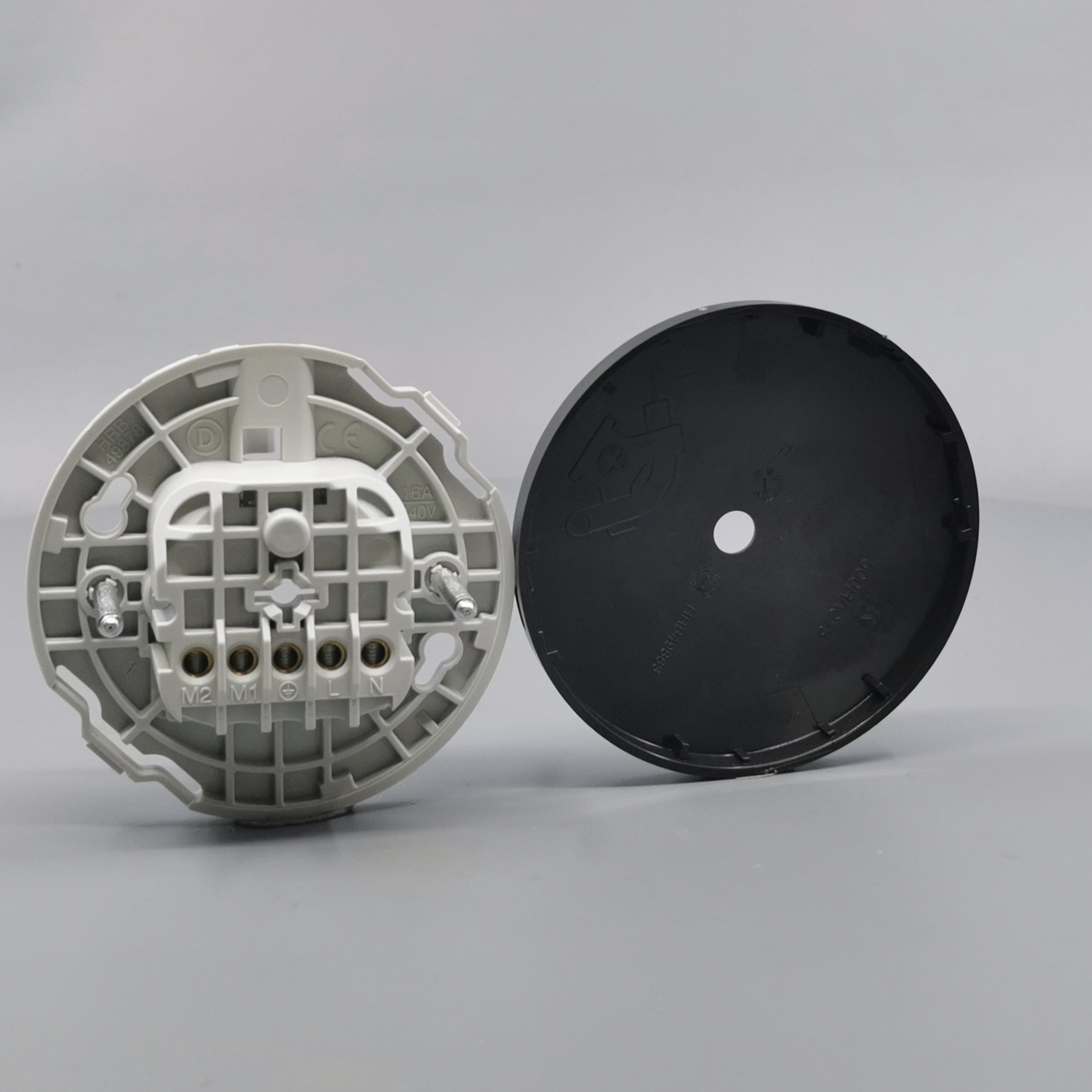 Lampeudtag Ø83mm. 5P Koksgrå (Ny model)