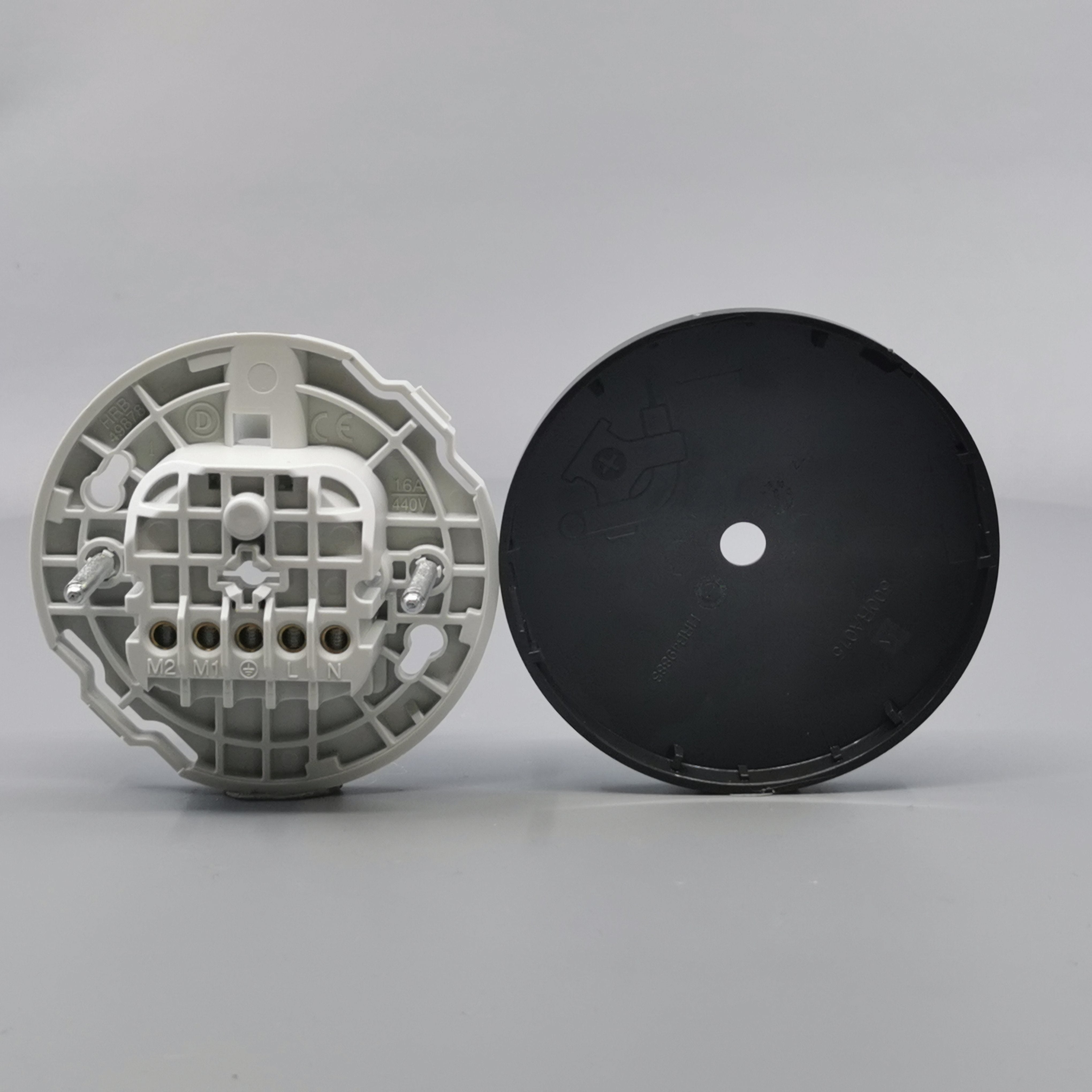 Lampeudtag Ø83mm. 5P Koksgrå (Ny model)