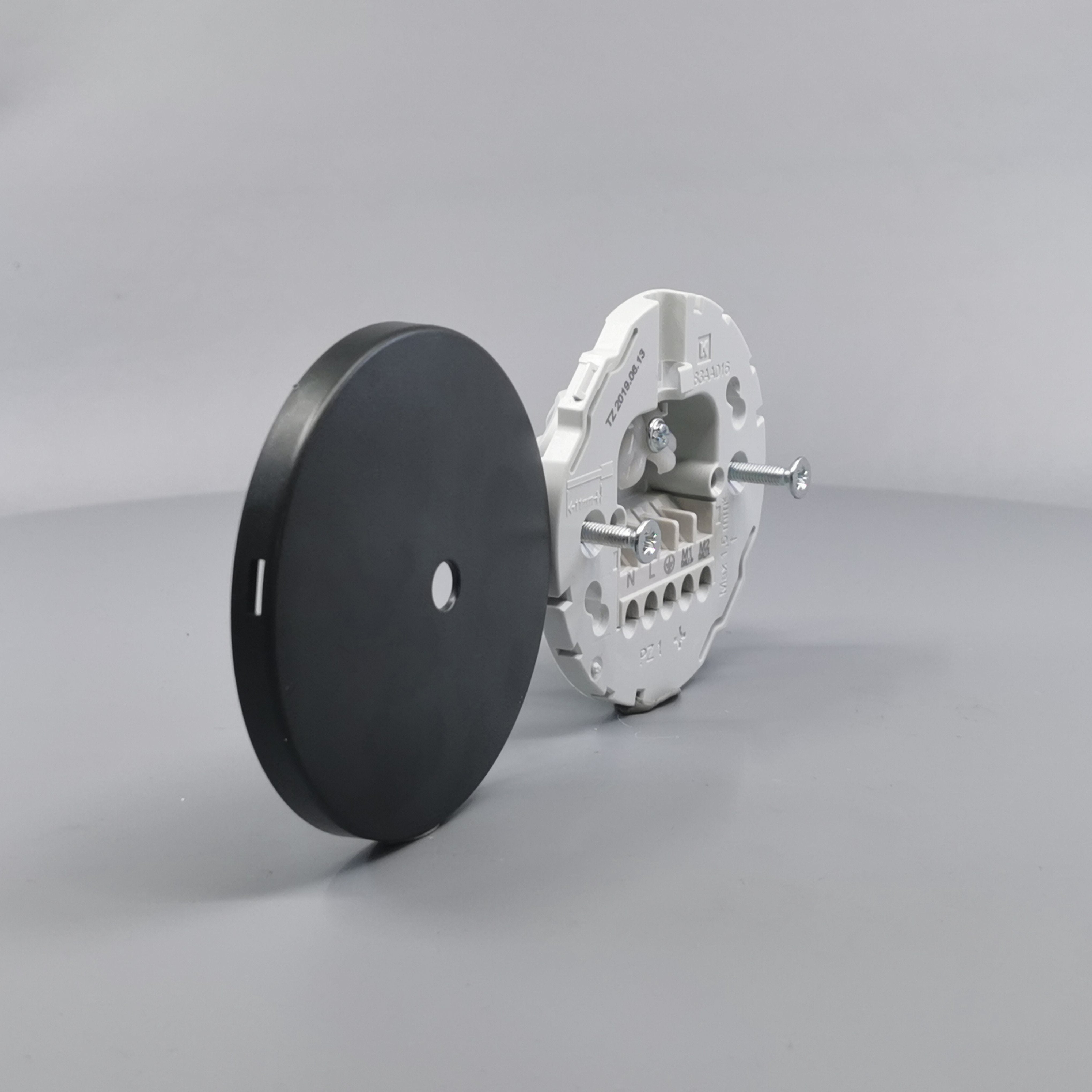 Lampeudtag Ø83mm. 5P Koksgrå (Ny model)