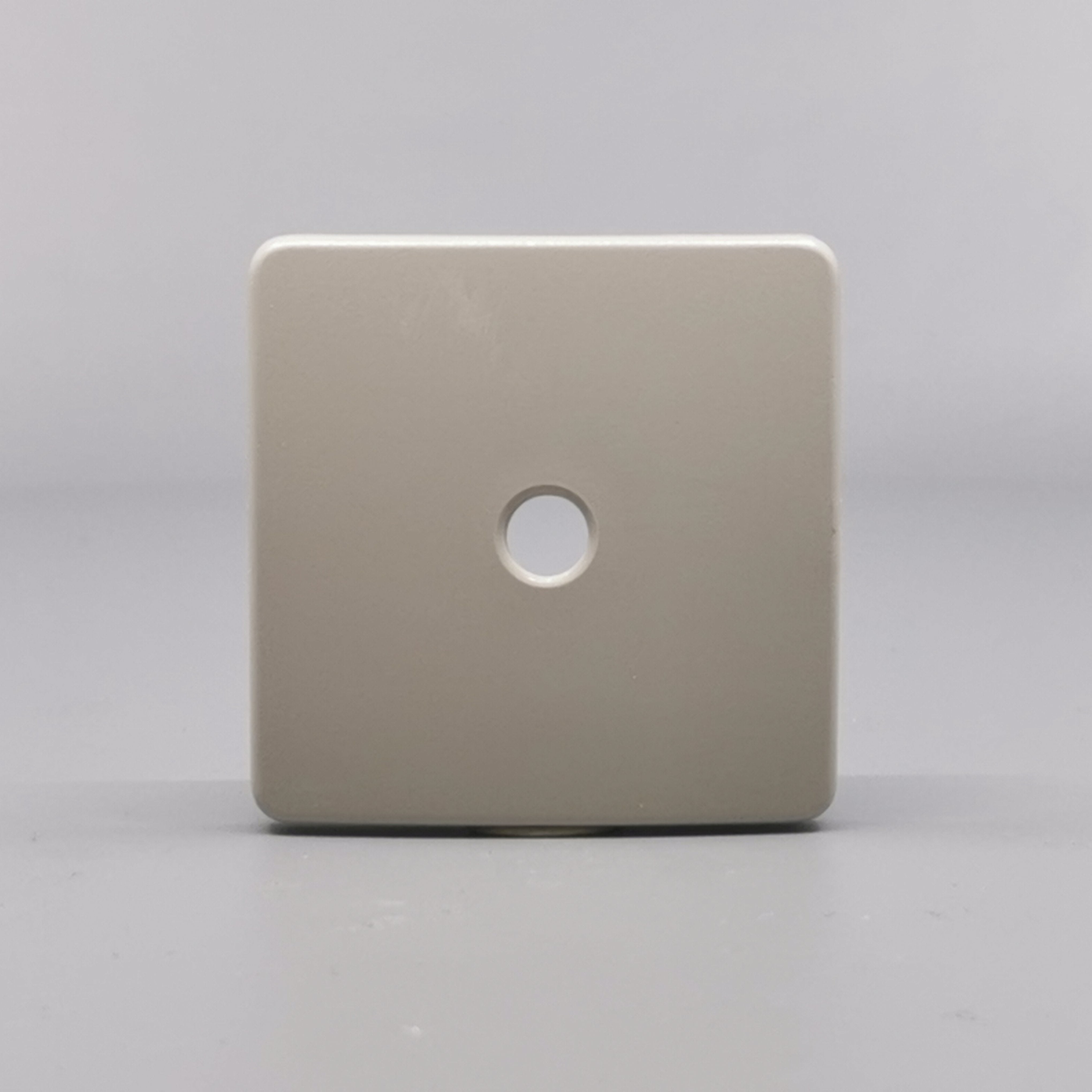 LK Fuga afdækning til lampeudtag 50x50, gammel model - lysegrå