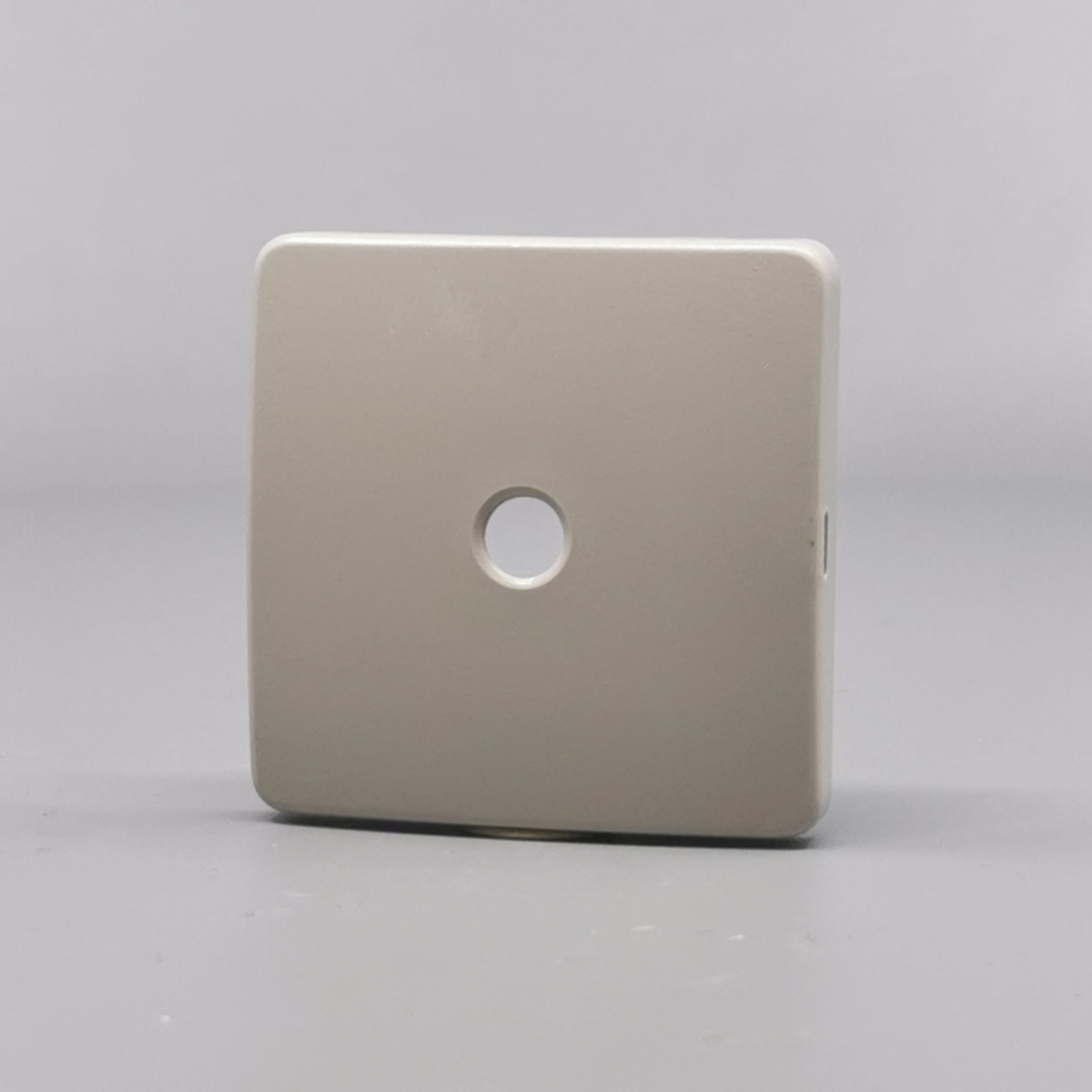 LK Fuga afdækning til lampeudtag 50x50, gammel model - lysegrå