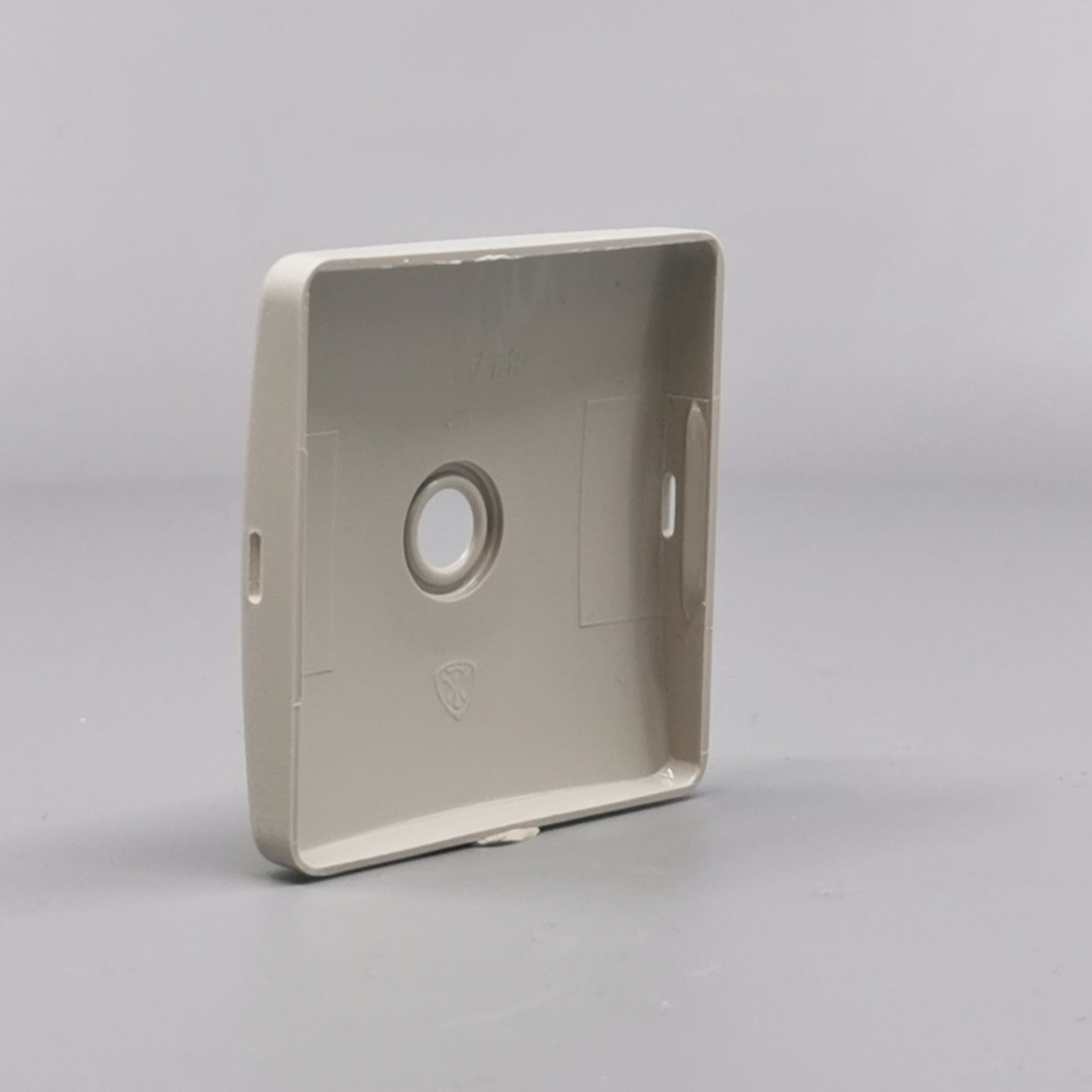 LK Fuga afdækning til lampeudtag 50x50, gammel model - lysegrå