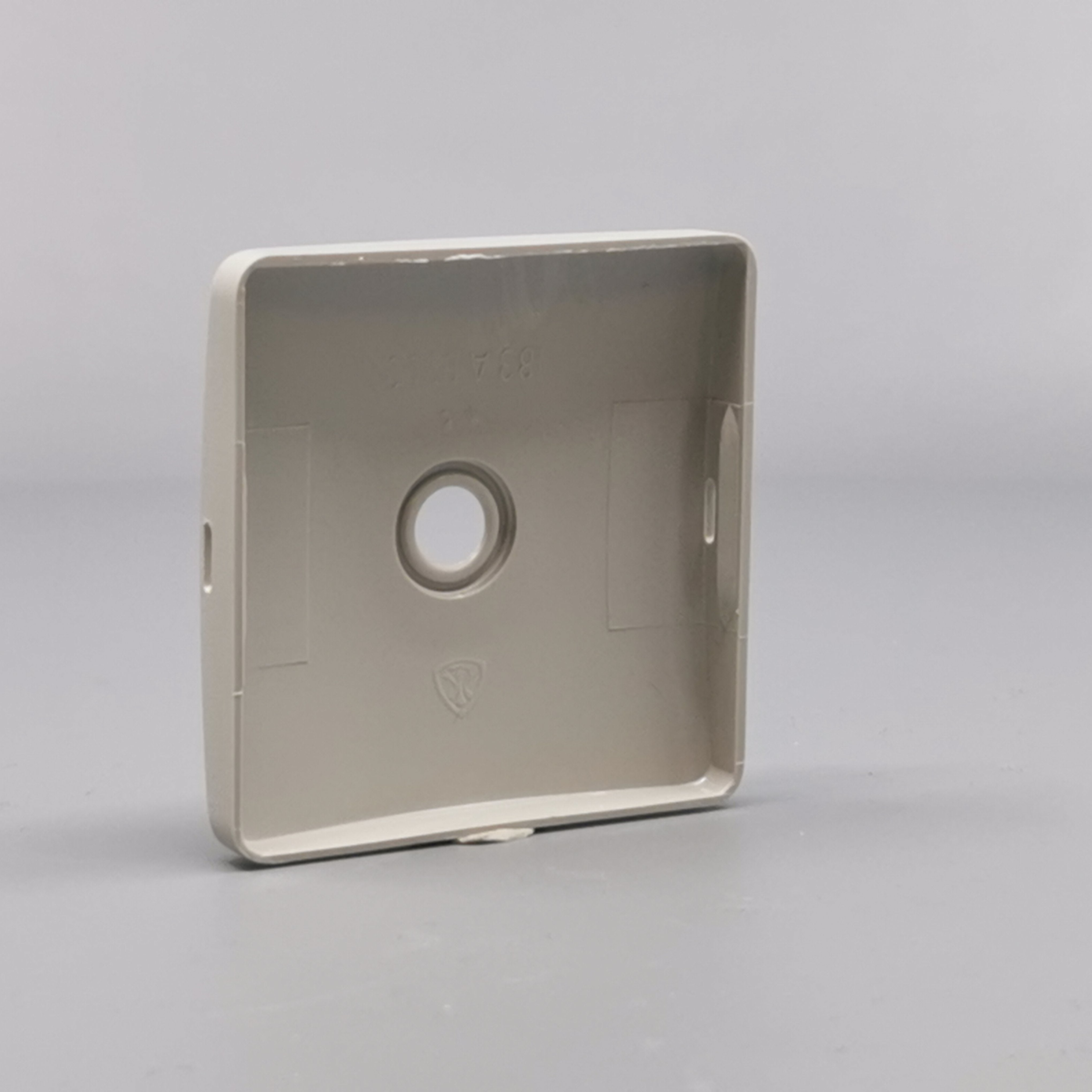 LK Fuga afdækning til lampeudtag 50x50, gammel model - lysegrå