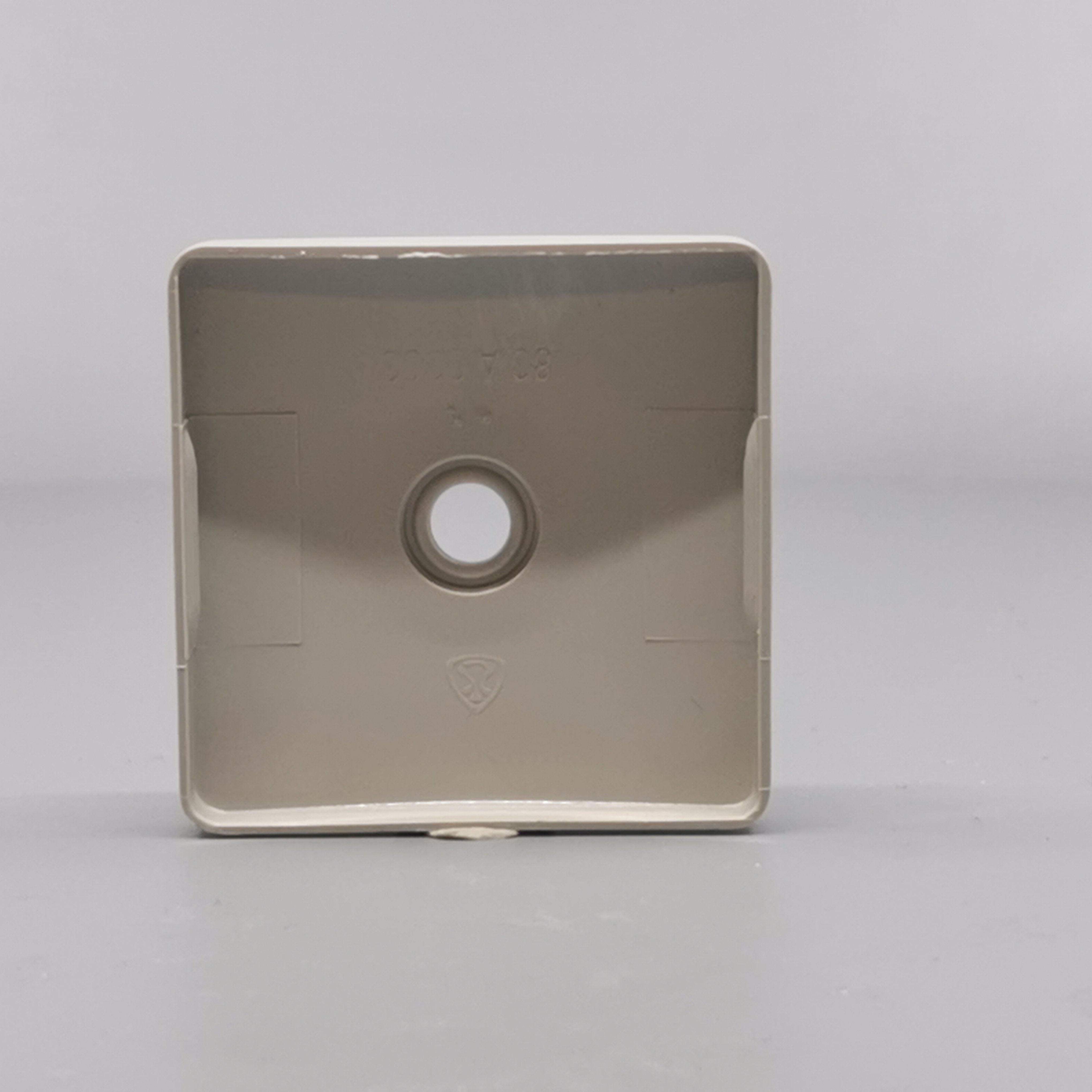 LK Fuga afdækning til lampeudtag 50x50, gammel model - lysegrå