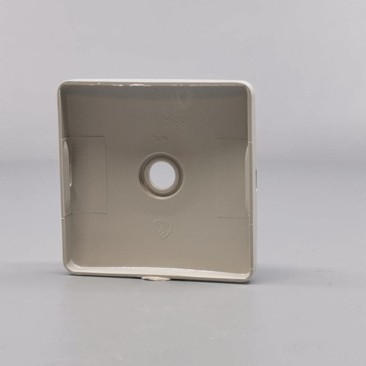 LK Fuga afdækning til lampeudtag 50x50, gammel model - lysegrå (360° frame 14)