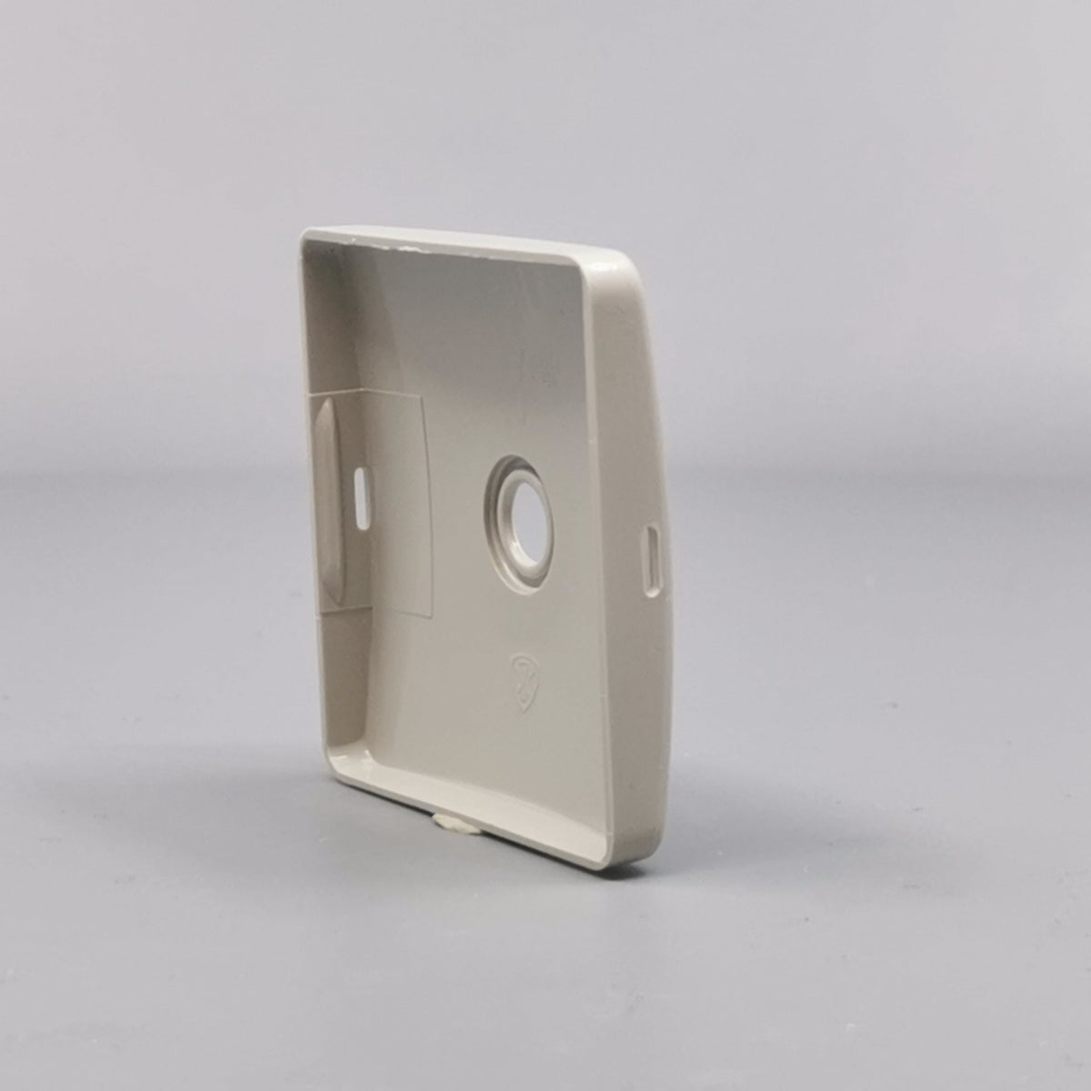 LK Fuga afdækning til lampeudtag 50x50, gammel model - lysegrå (360° frame 17)