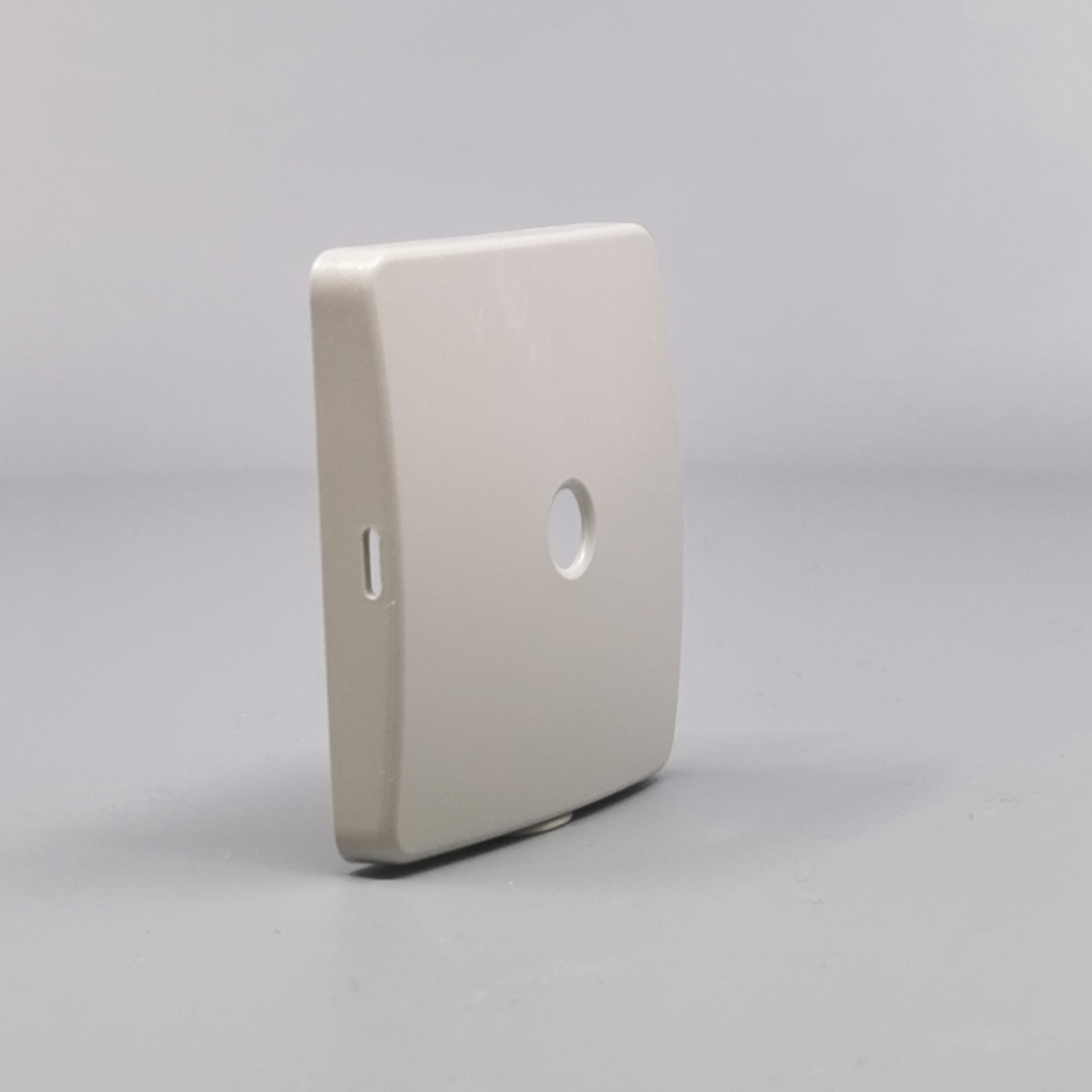 LK Fuga afdækning til lampeudtag 50x50, gammel model - lysegrå