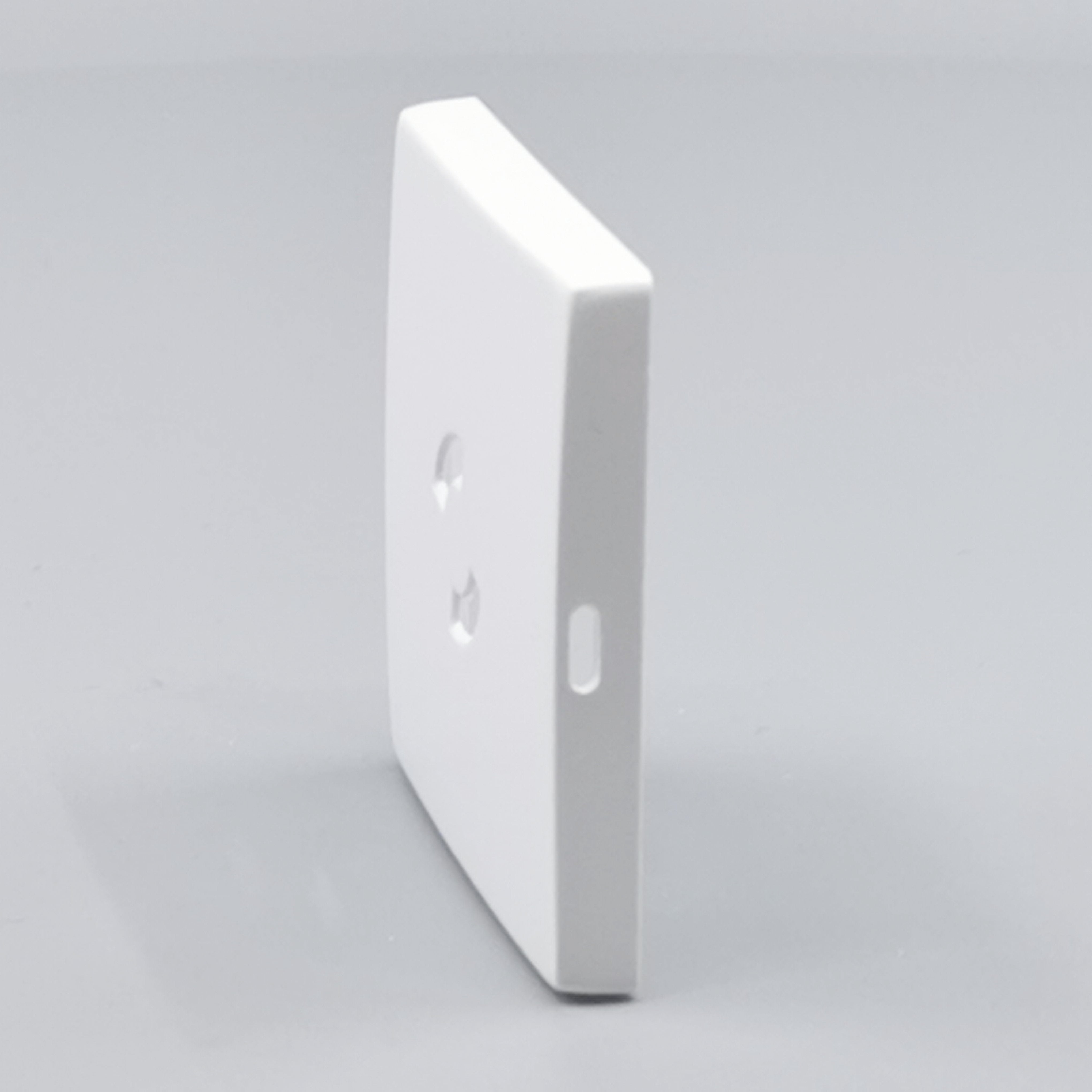 Dæksel for lampestikkontakt 50x50 hvid  gl. model