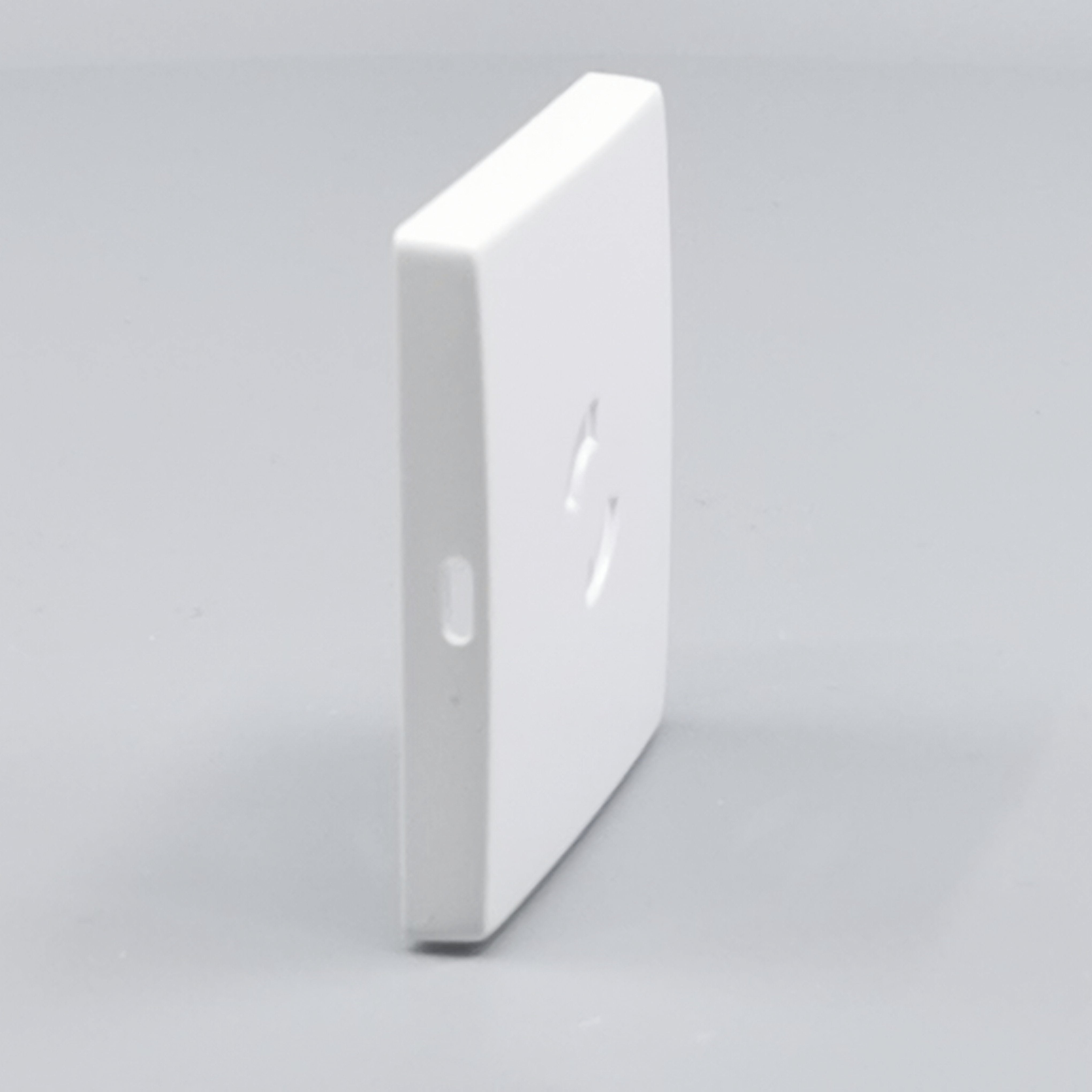 Dæksel for lampestikkontakt 50x50 hvid  gl. model