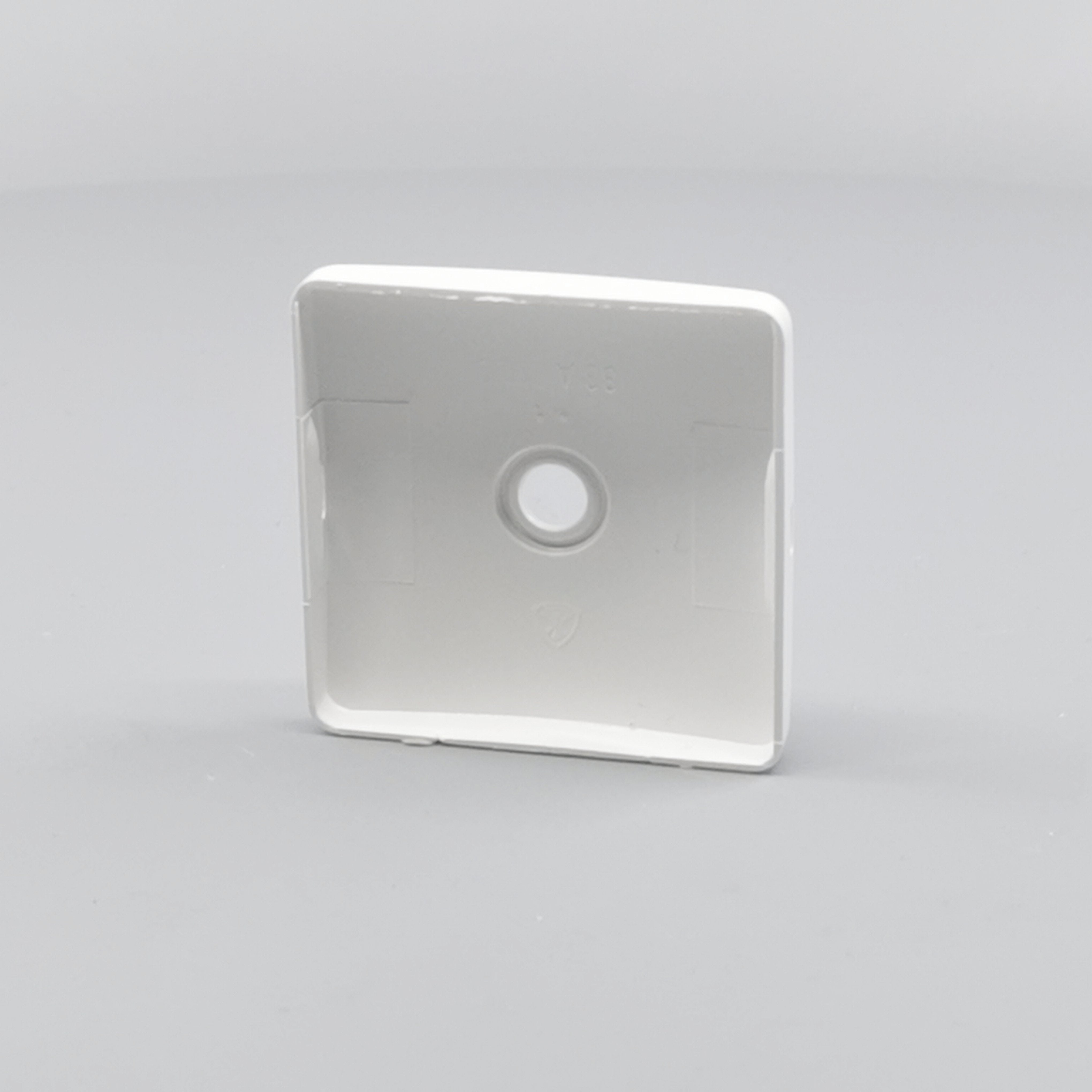 LK Fuga afdækning til lampeudtag 50x50, gammel model - hvid