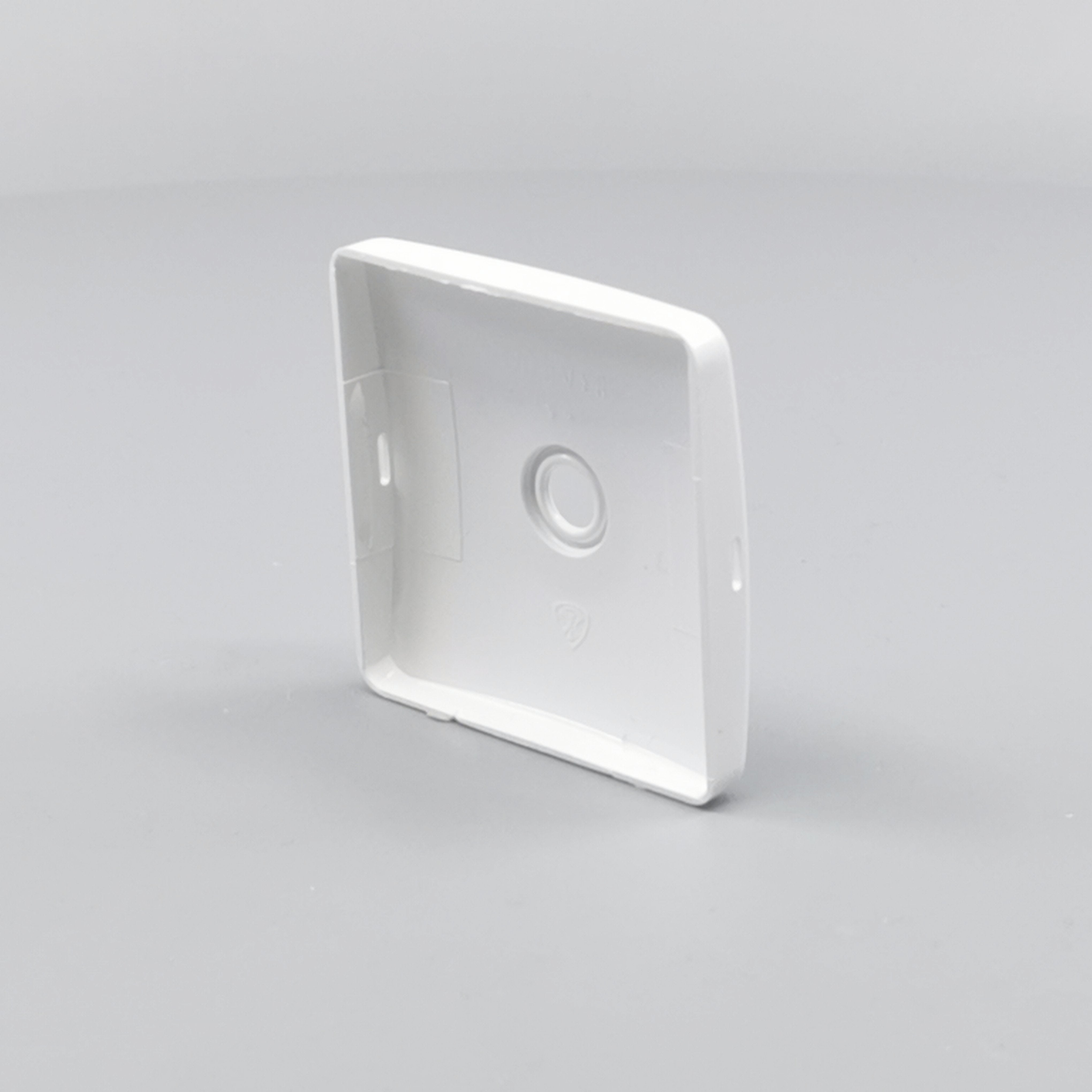 LK Fuga afdækning til lampeudtag 50x50, gammel model - hvid