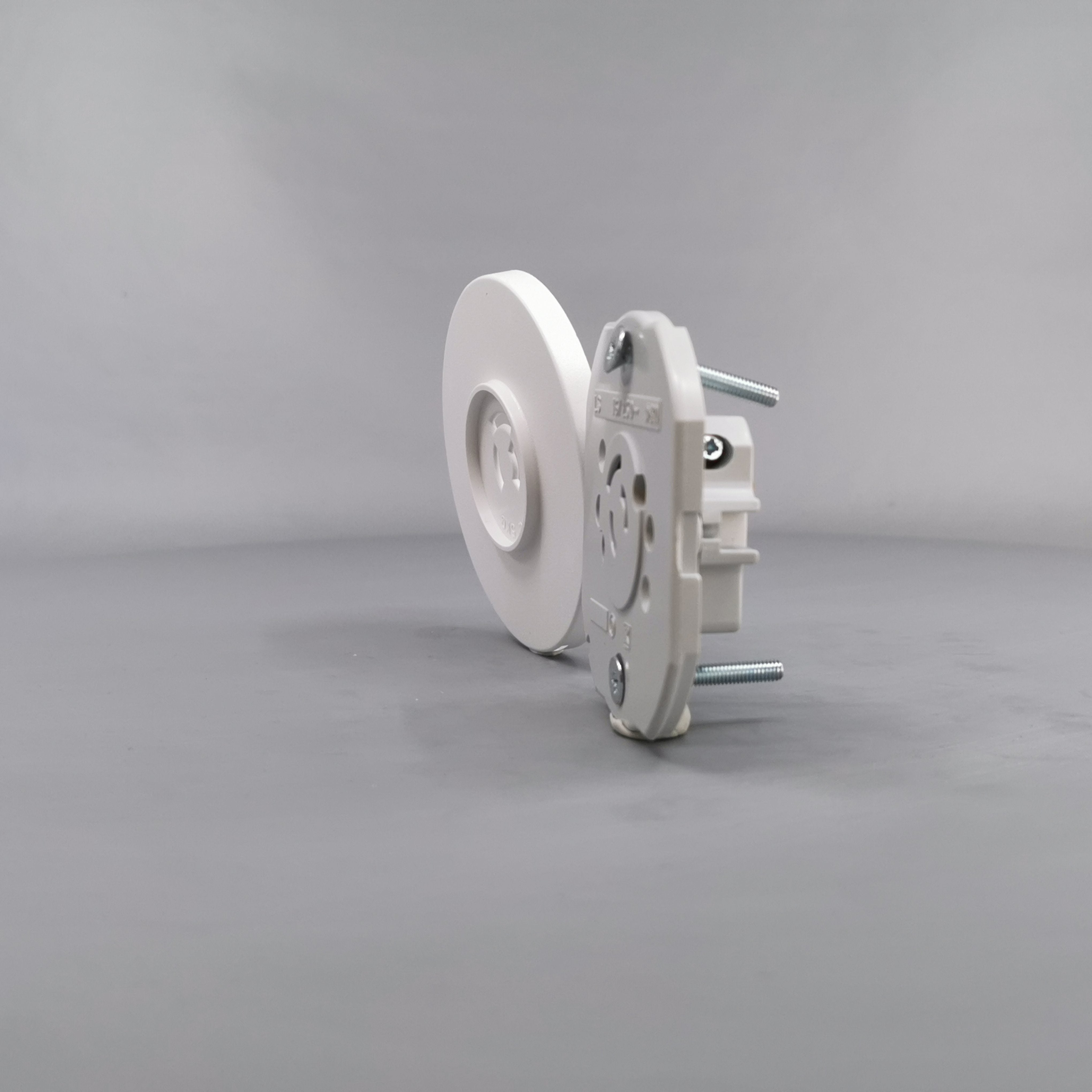 Fuga Lampestikkontakt Ø 80 hvid