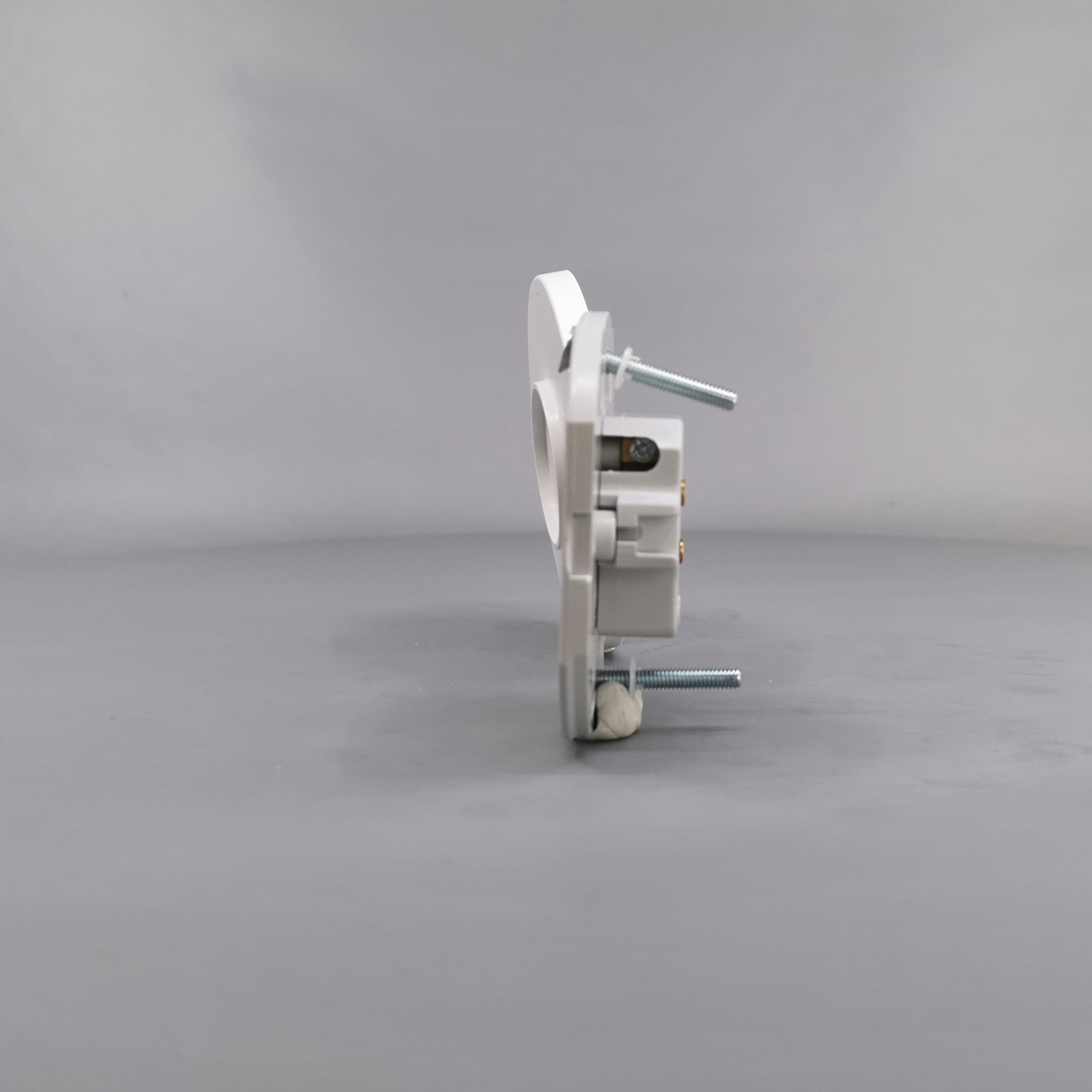 Fuga Lampestikkontakt Ø 80 hvid